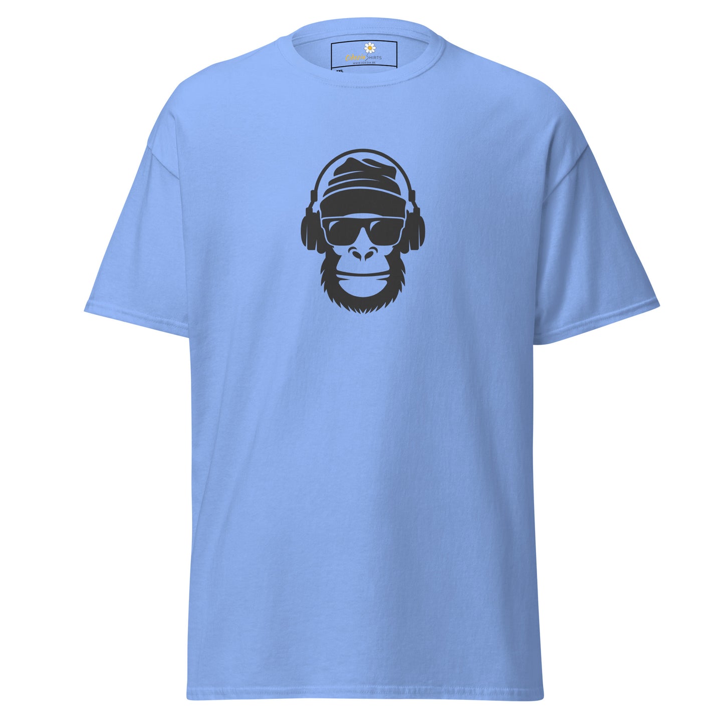 Unisex classic t-shirt - WILDLIFE MONKEY FACE - BIG