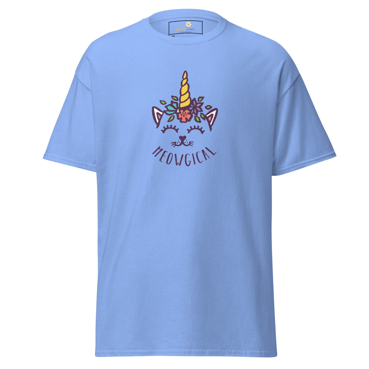 Unisex klassiek t-shirt - ANIMALS CAT MAGICAL - GROOT