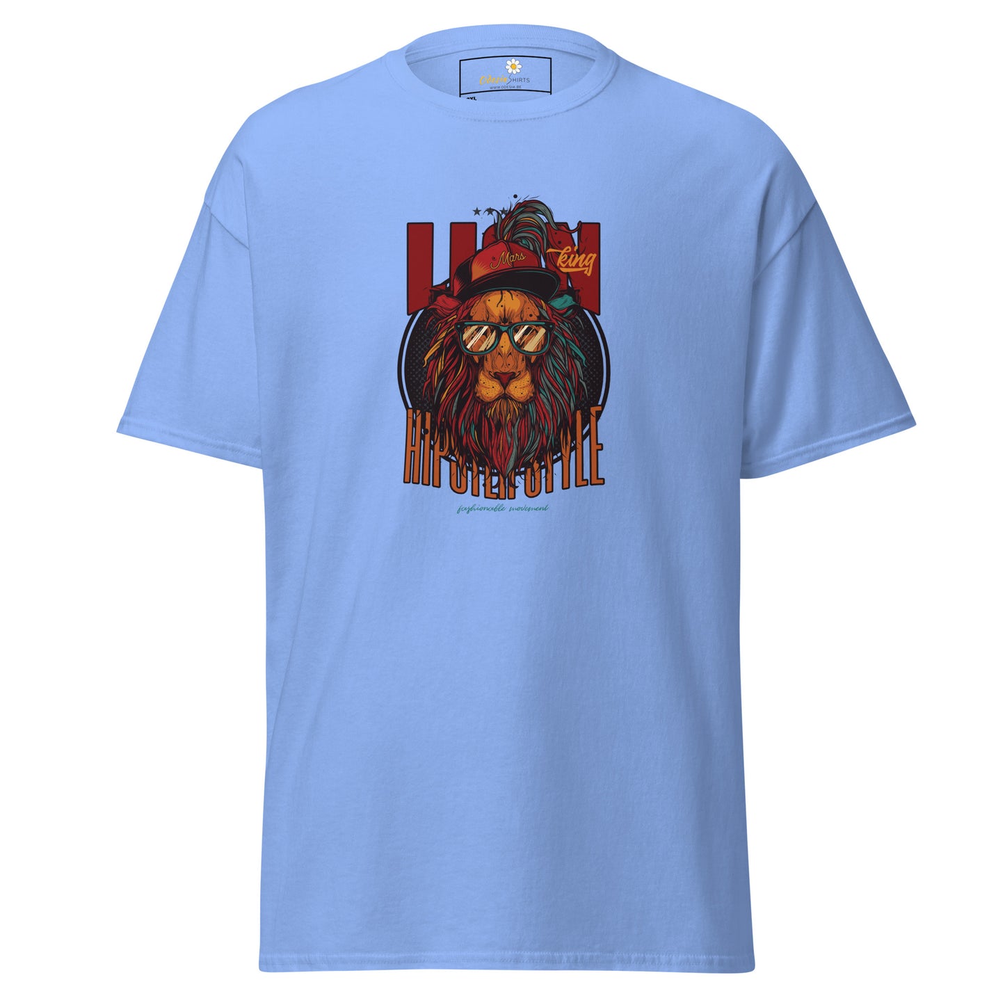 T-shirt classique unisexe - ANIMAUX LION - GRAND
