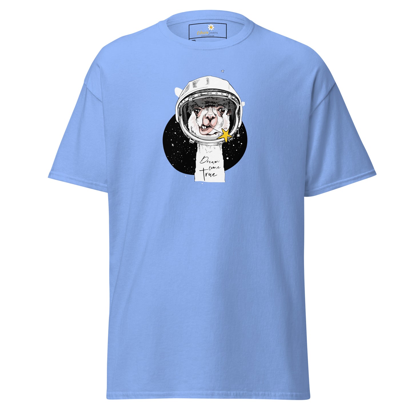 Unisex classic t-shirt - ASTRONAUT ANIMAL LAMA - BIG