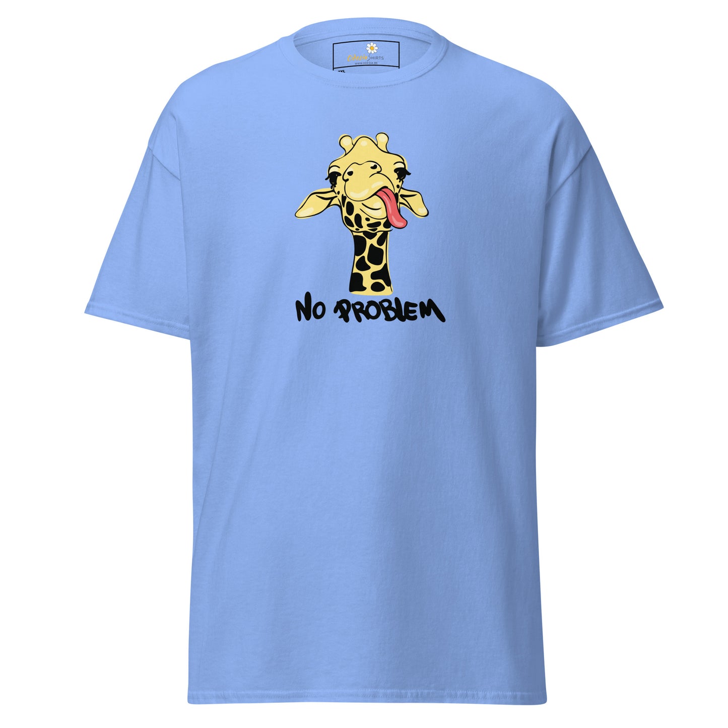 Unisex klassiek t-shirt - FUN GIRAF GEEN PROBLEEM - GROOT
