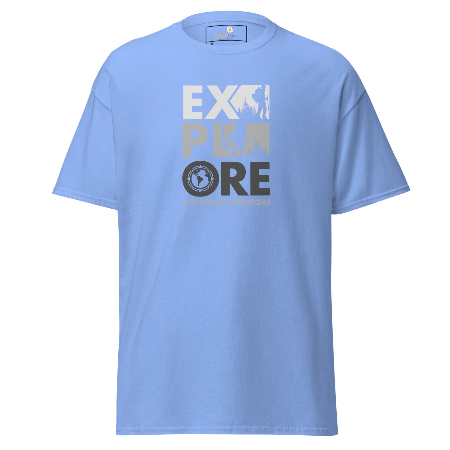 Unisex classic t-shirt - ADVENTURE EXPLORE OUTDOORS - BIG