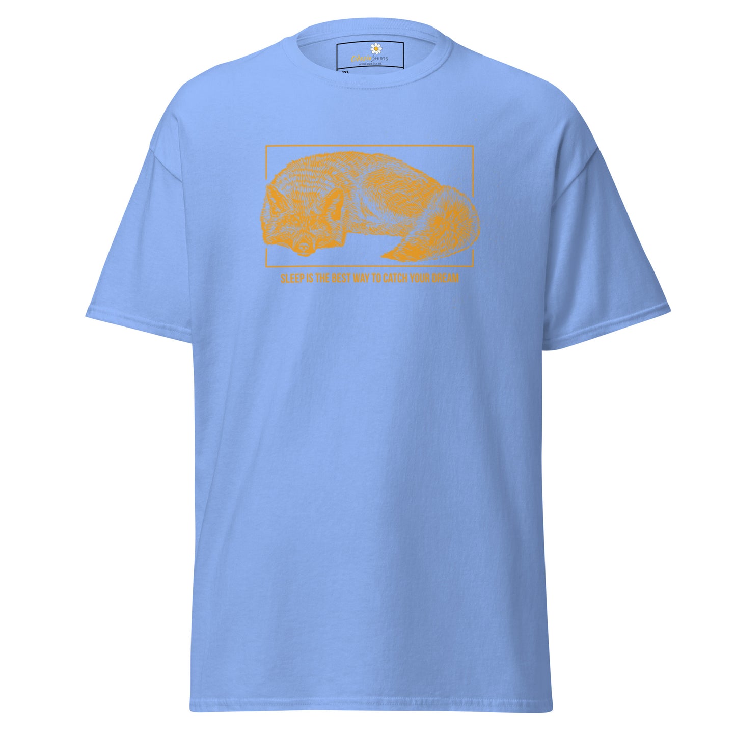 T-shirt classique unisexe - ANIMAUX RENARD DORMEZ DE LA MEILLEURE FAÇON DE RÊVER - GRAND