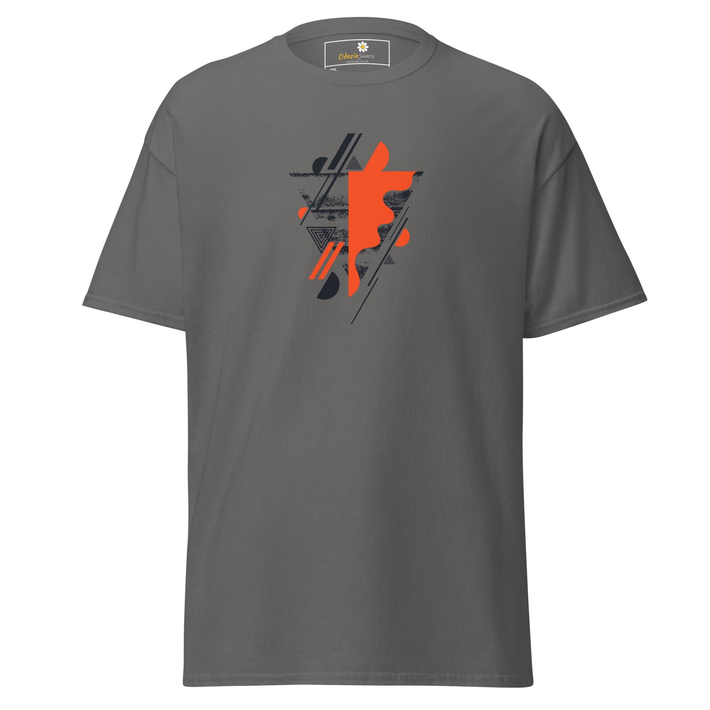Unisex classic t-shirt - ABSTRACT SHAPES AND COLORS - BIG