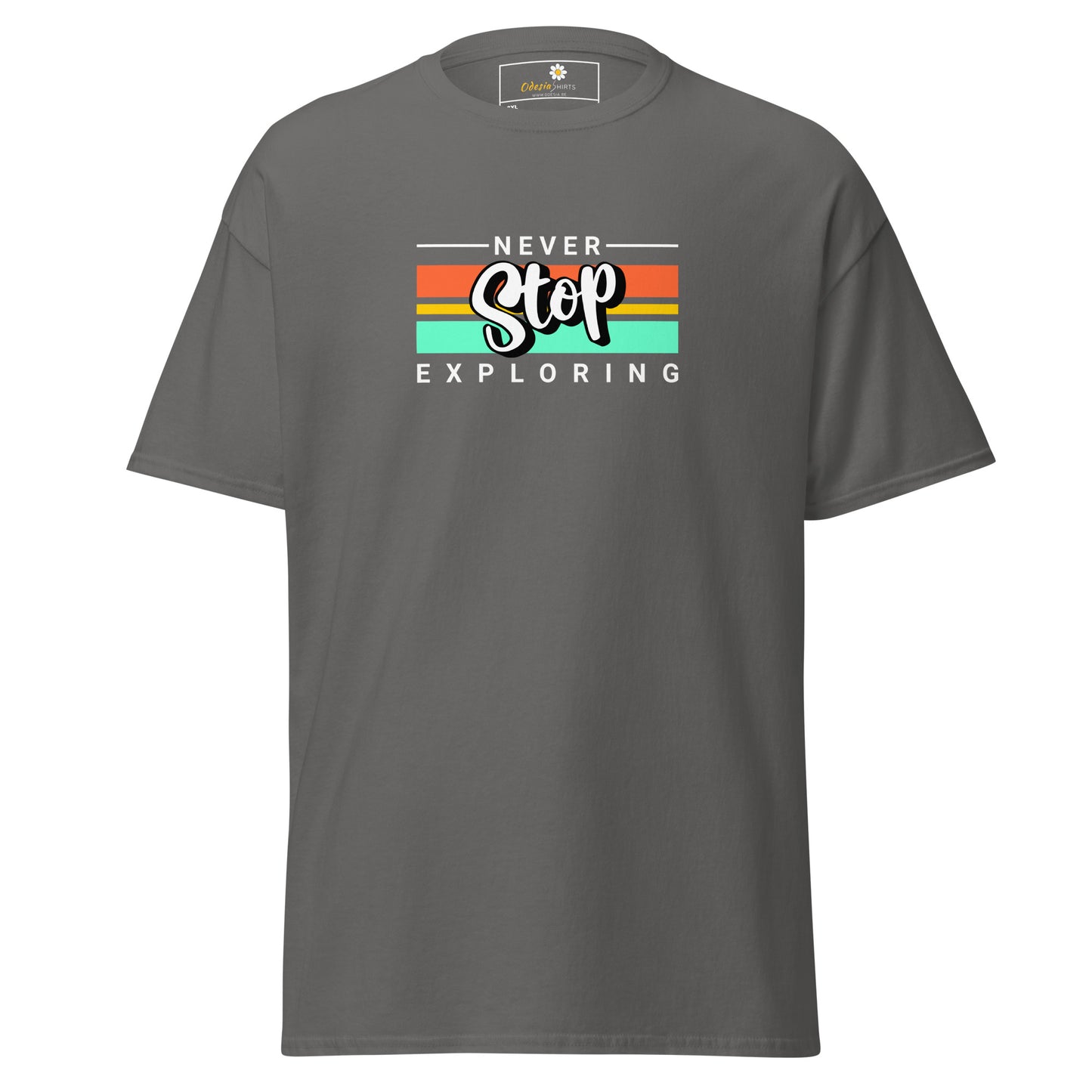 Unisex classic t-shirt - ADVENTURE NEVER STOP EXPLORING 2 - BIG