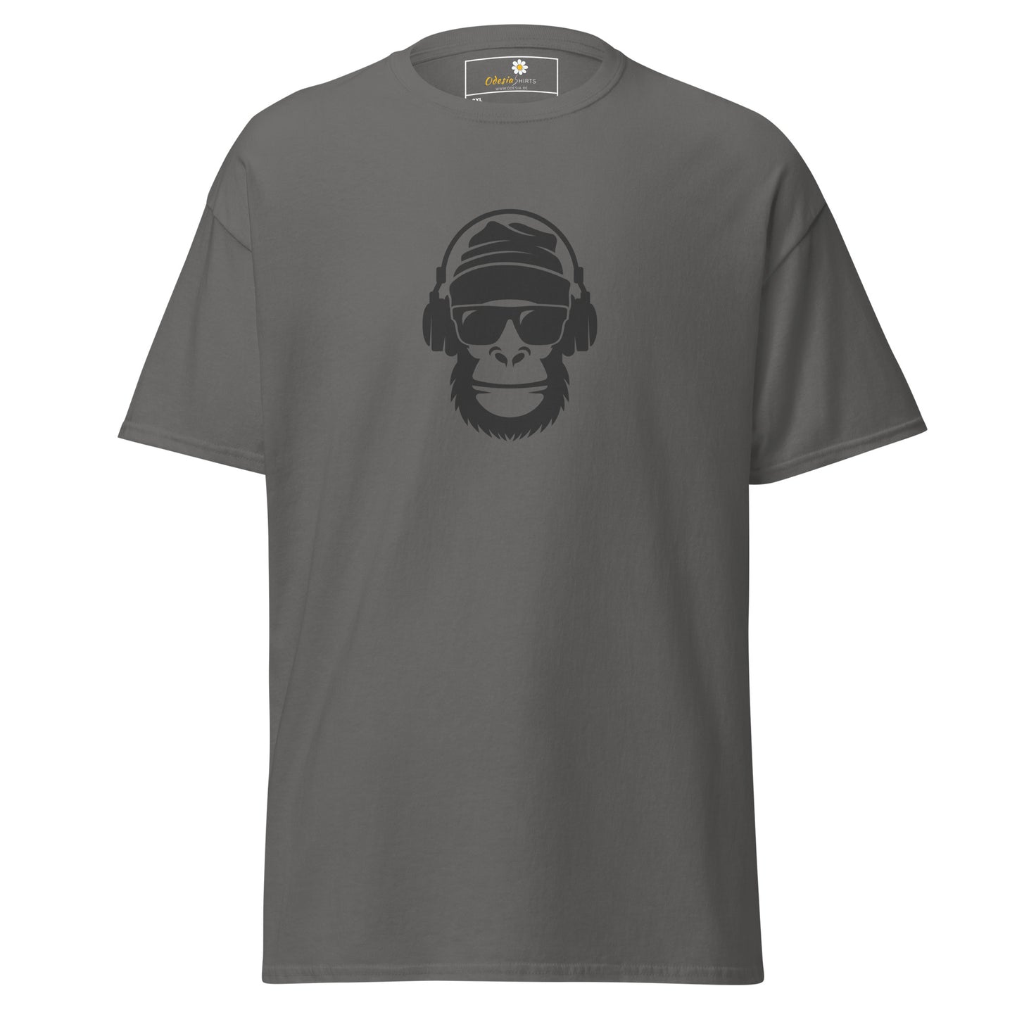 Unisex classic t-shirt - WILDLIFE MONKEY FACE - BIG