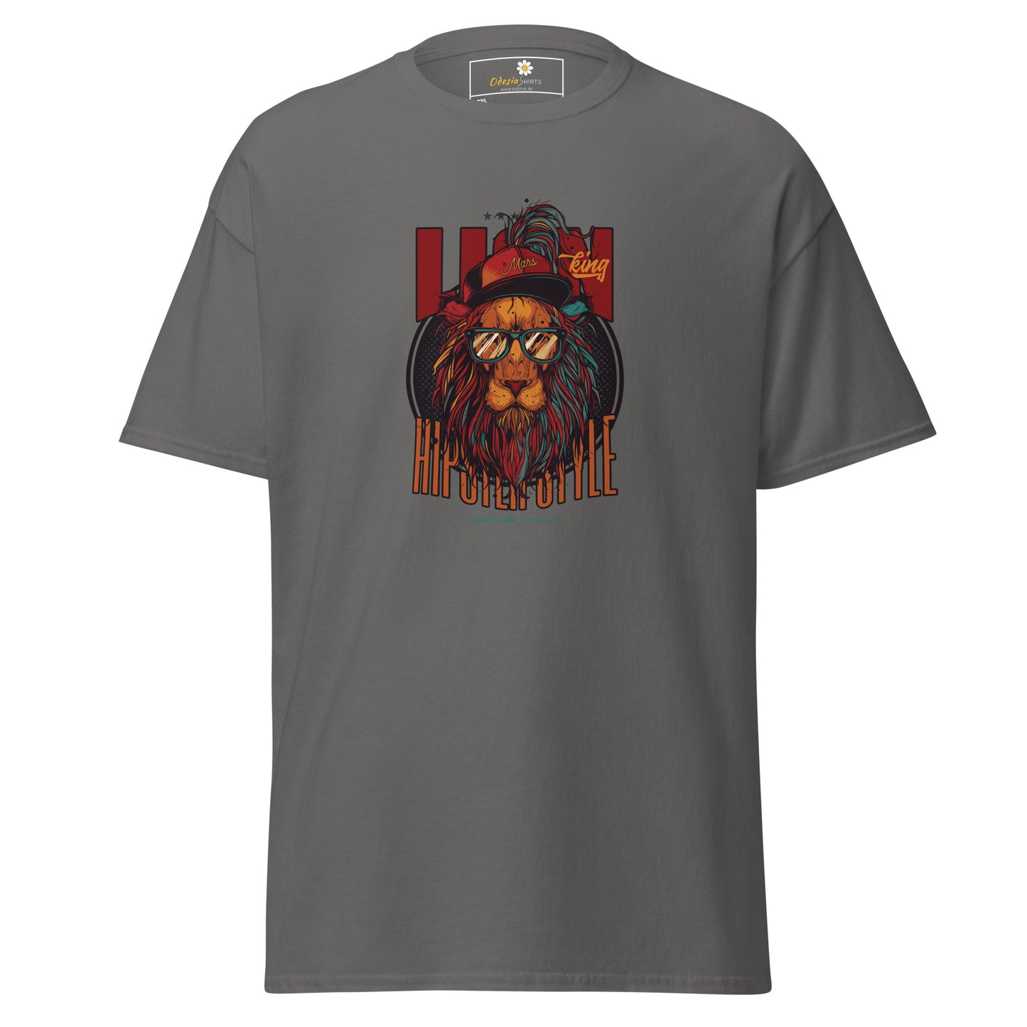 T-shirt classique unisexe - ANIMAUX LION - GRAND