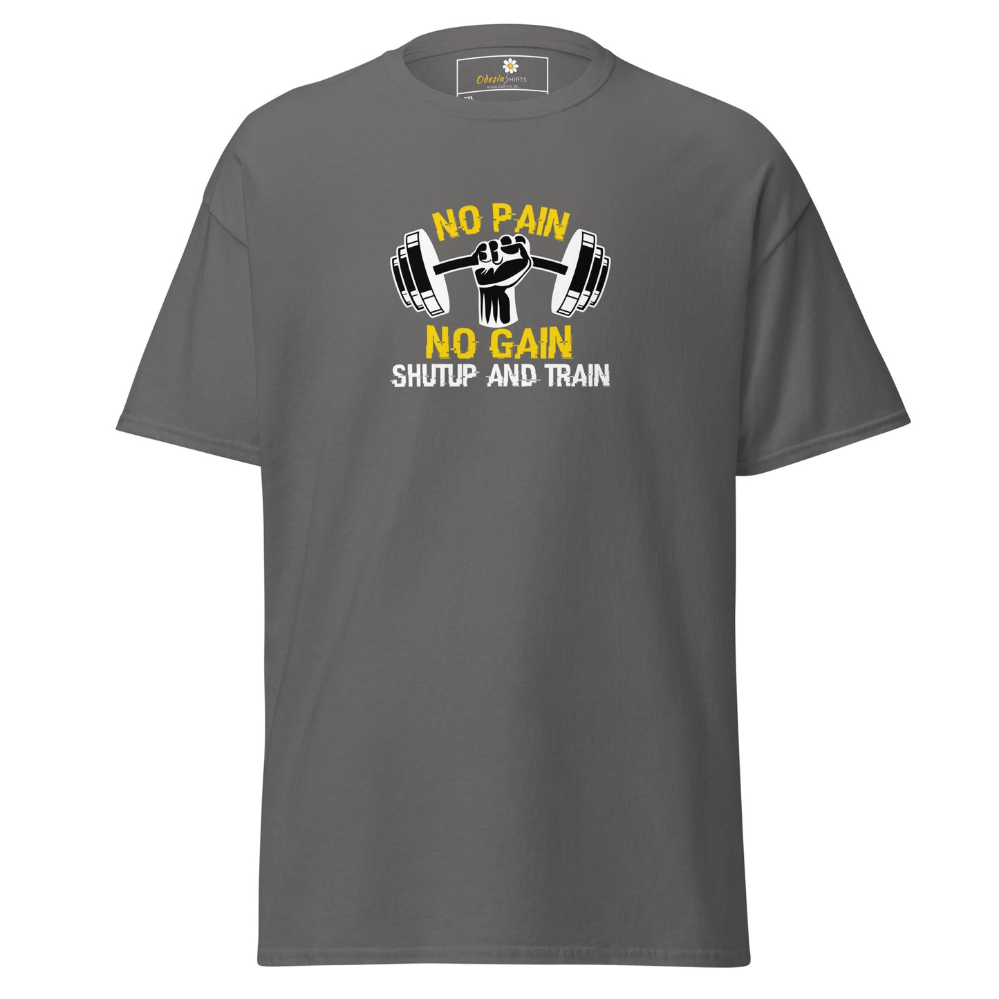 Unisex classic t-shirt - SPORT NO GAIN NO PAIN - BIG