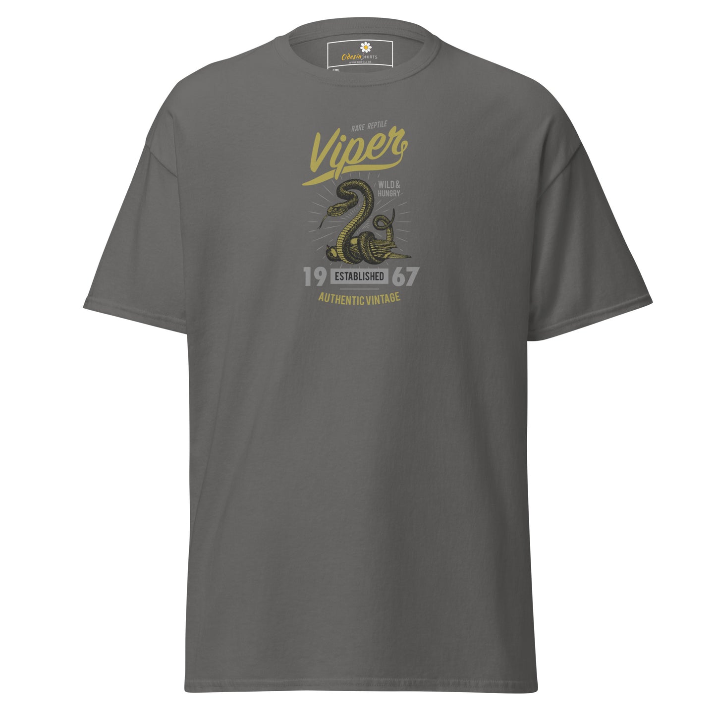 Unisex classic t-shirt - VINTAGE AUTHENTIC VIPER 1967 - BIG