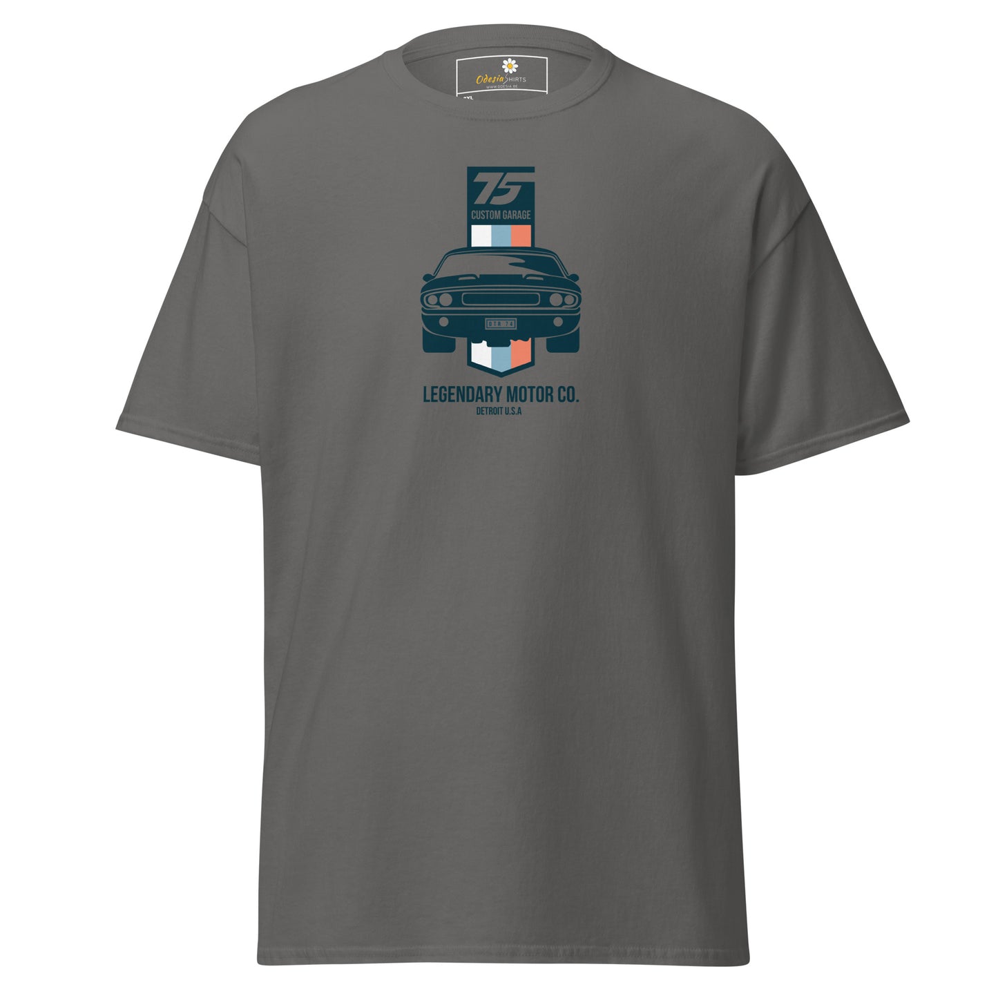 T-shirt classique unisexe - VINTAGE LEGENDARY MOTOR CARS - GRAND