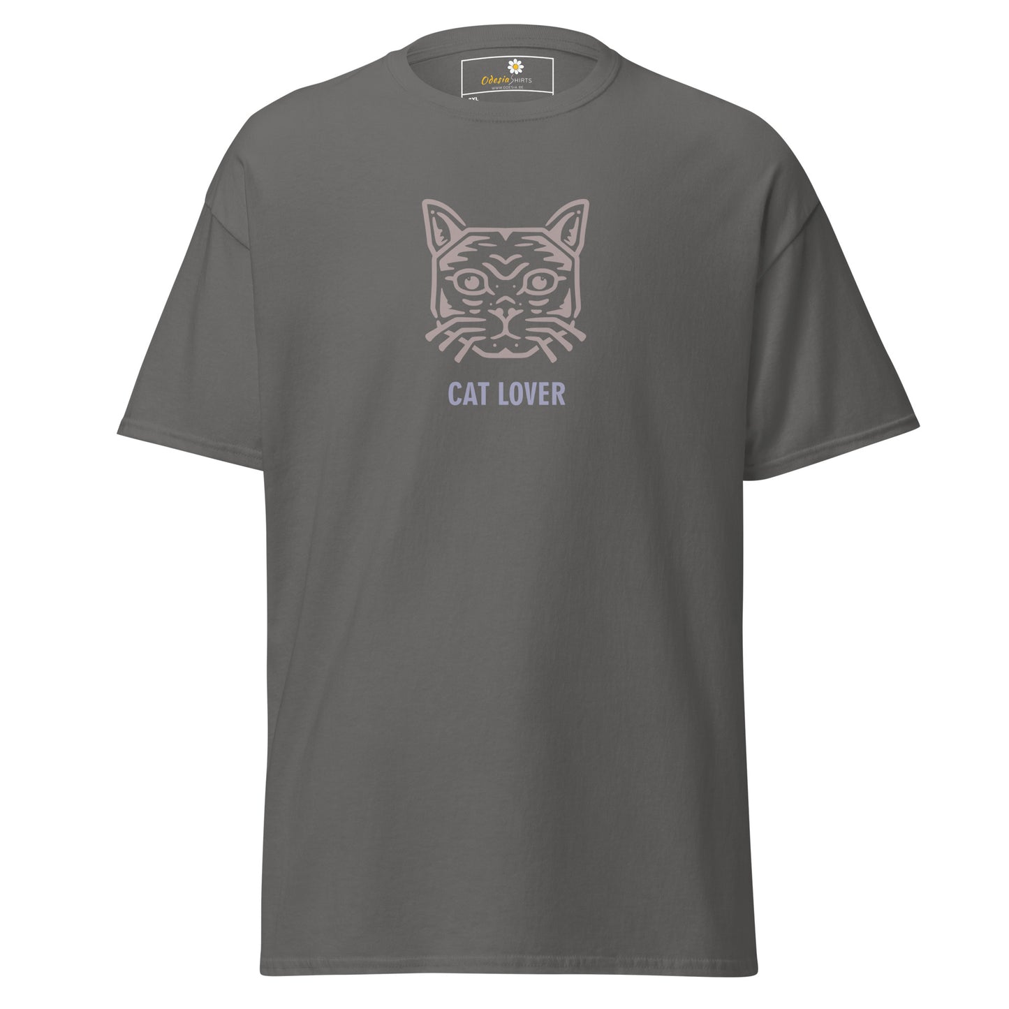 T-shirt classique unisexe - AMOUREUX DES ANIMAUX ET DES CHATS - GRAND