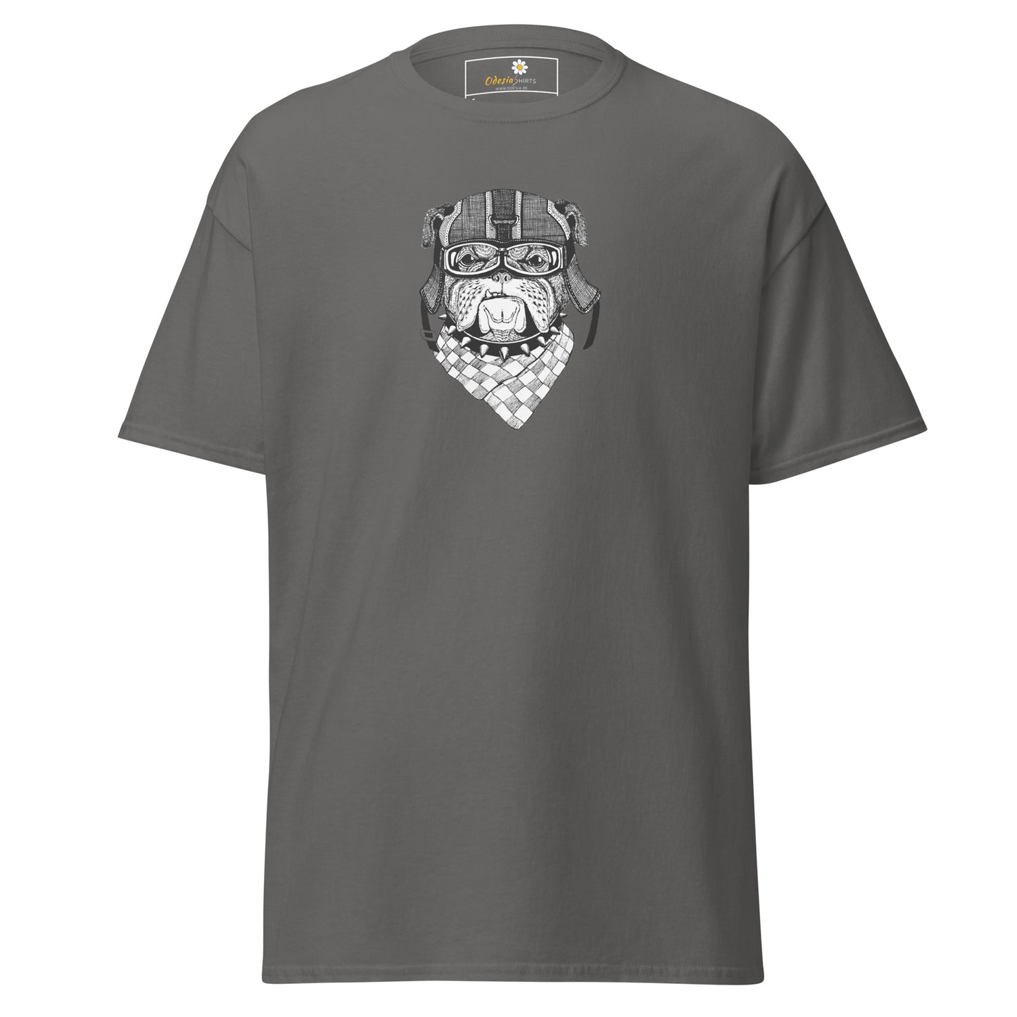 T-shirt classique unisexe - Bandana tête de chien amusant avec animaux - Standard
