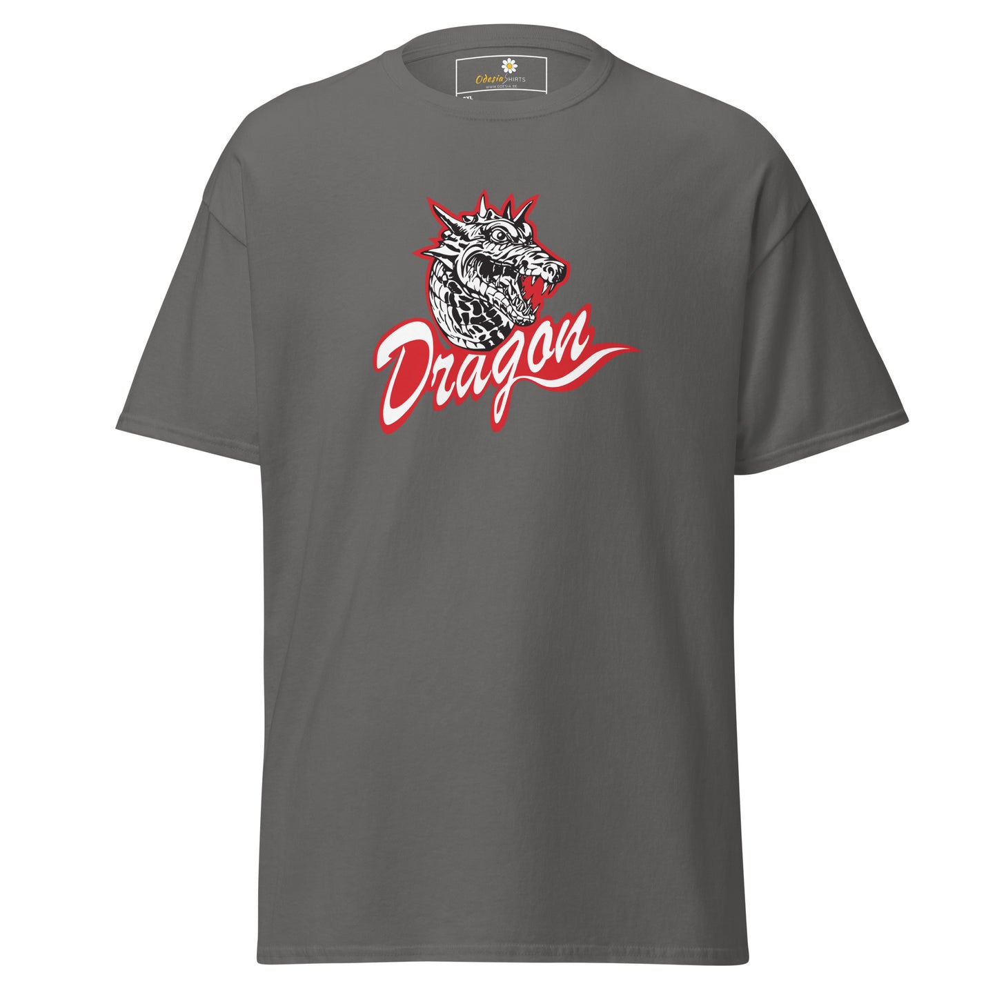 T-shirt classique unisexe - ANIMAUX DRAGON MYSTIQUE - GRAND