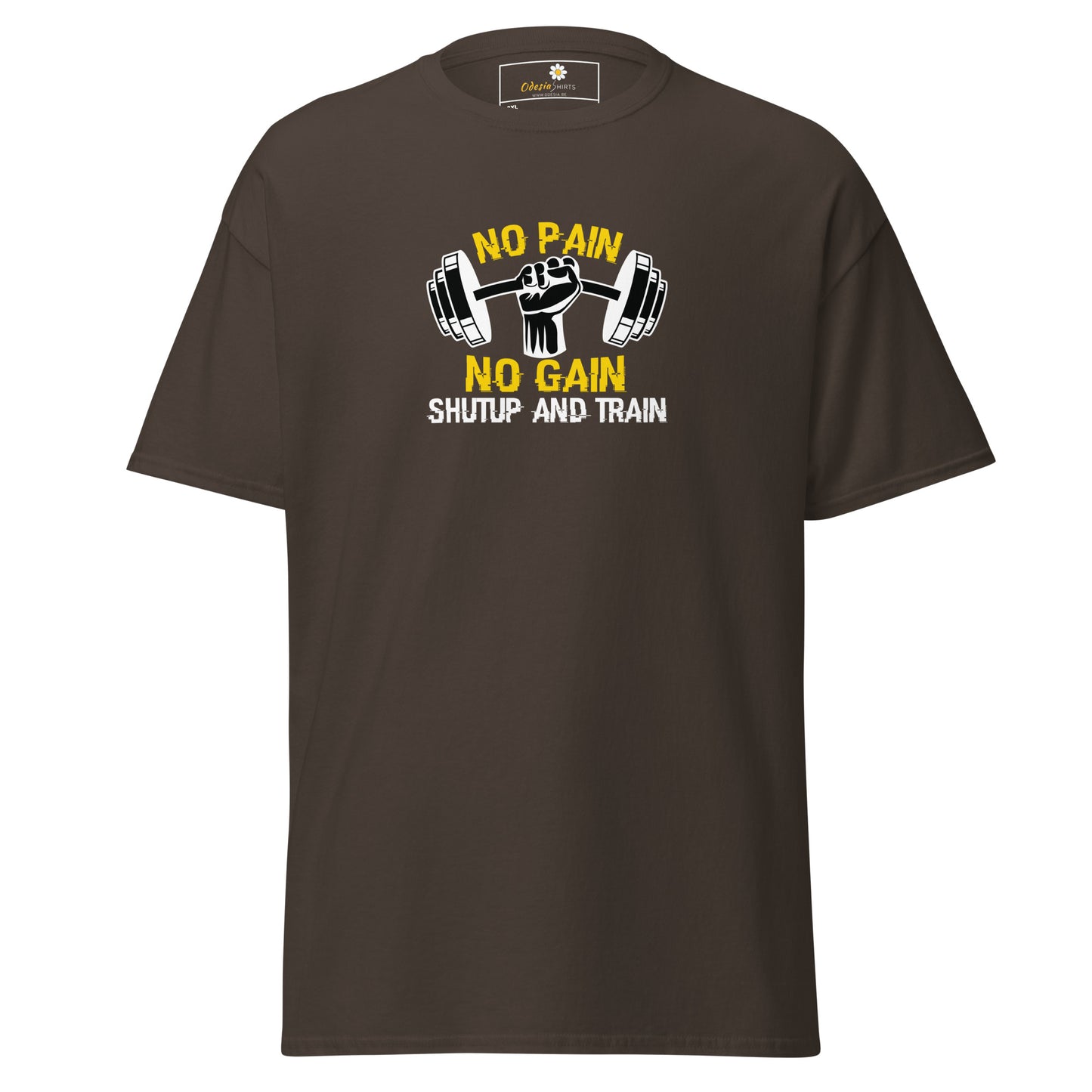 Unisex classic t-shirt - SPORT NO GAIN NO PAIN - BIG
