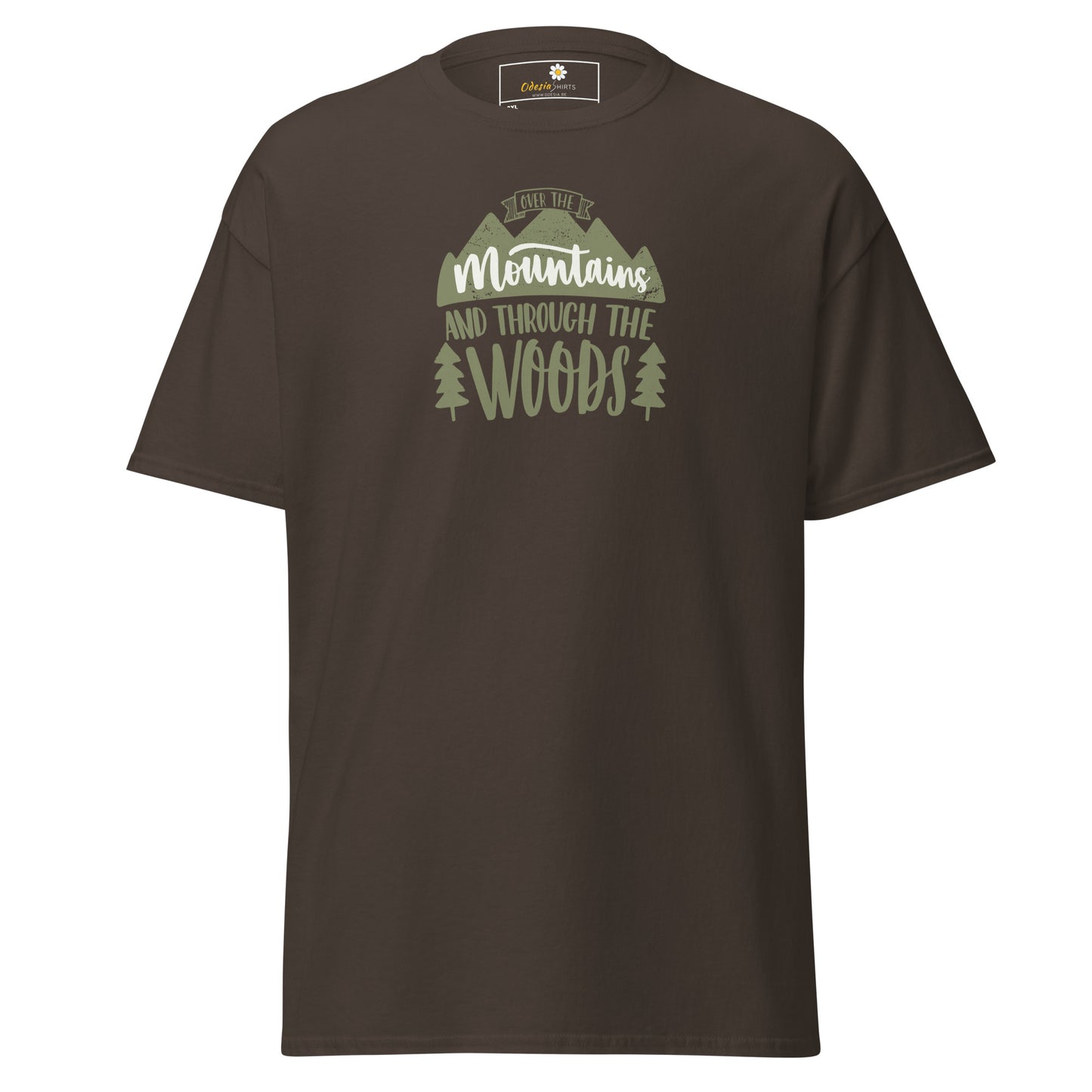 Unisex classic t-shirt - ADVENTURE THROUGH THE WOODS - BIG