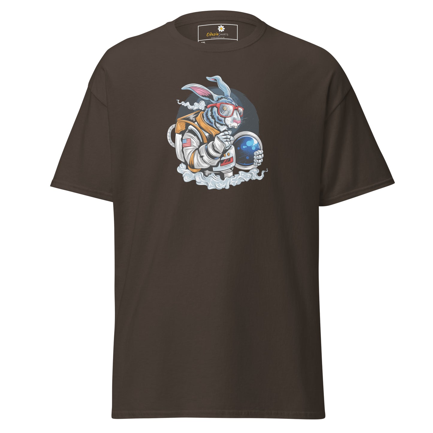 Unisex classic t-shirt - ASTRONAUT RABBIT - BIG