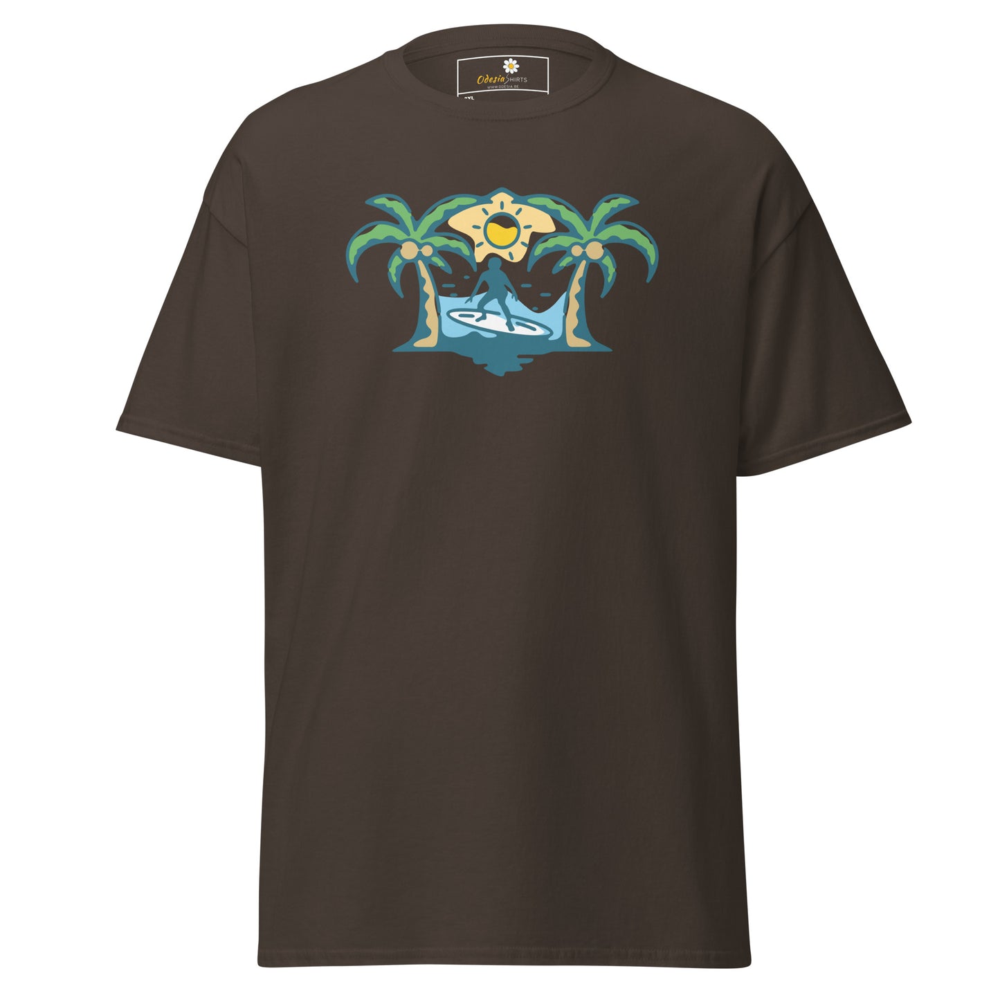 Unisex classic t-shirt - SUMMER ISLAND RELAX - BIG