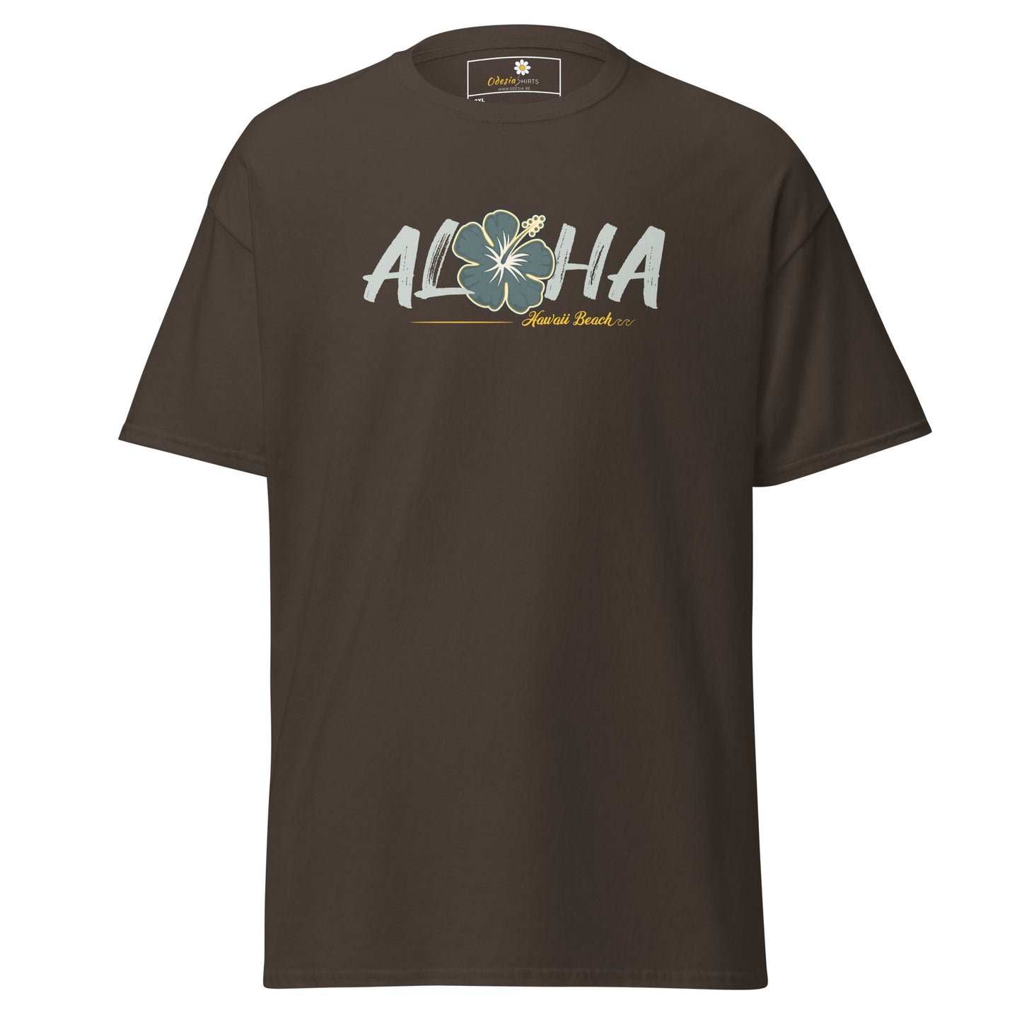 Unisex klassiek t-shirt - SUMMER HAWAI ALOHA - GROOT
