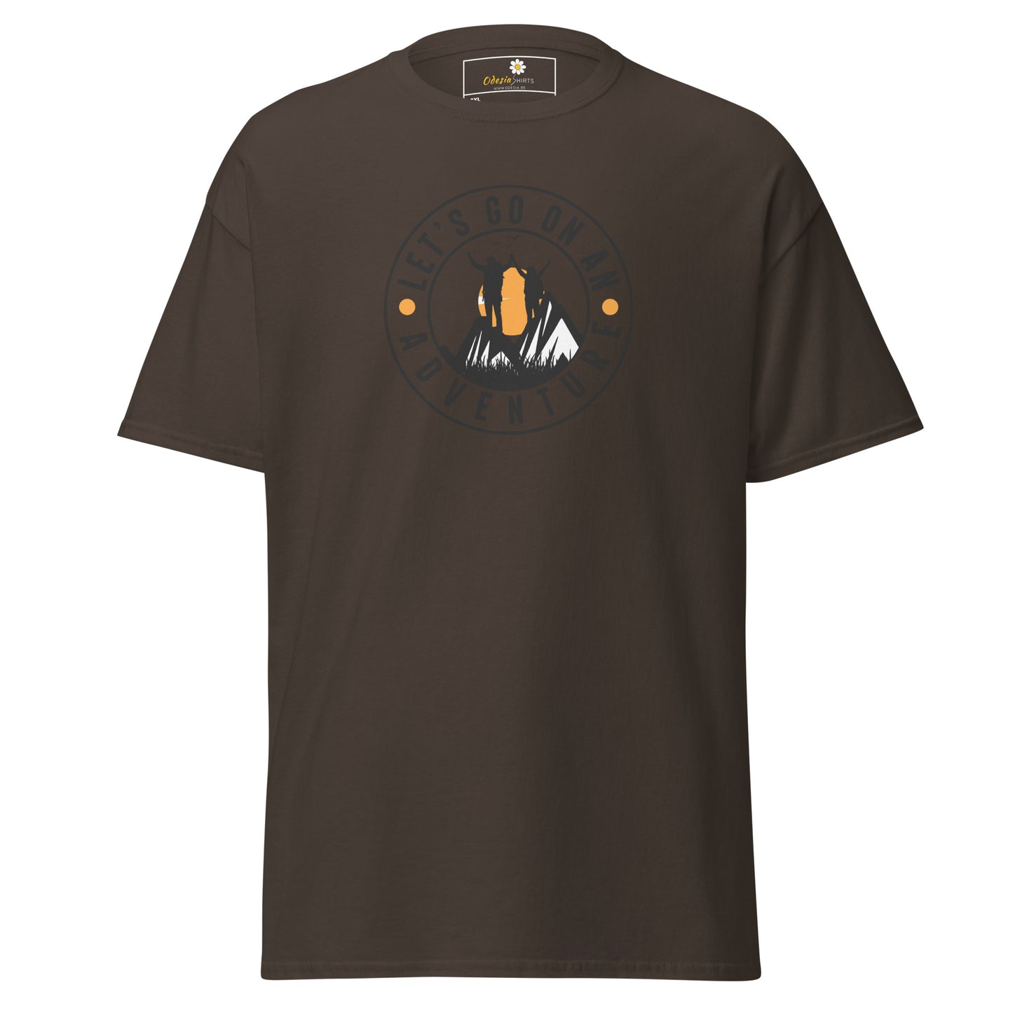 T-shirt classique unisexe - ADVENTURE LETS GO ON - BIG
