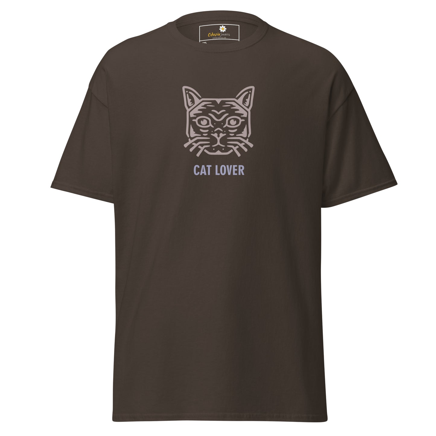 T-shirt classique unisexe - AMOUREUX DES ANIMAUX ET DES CHATS - GRAND