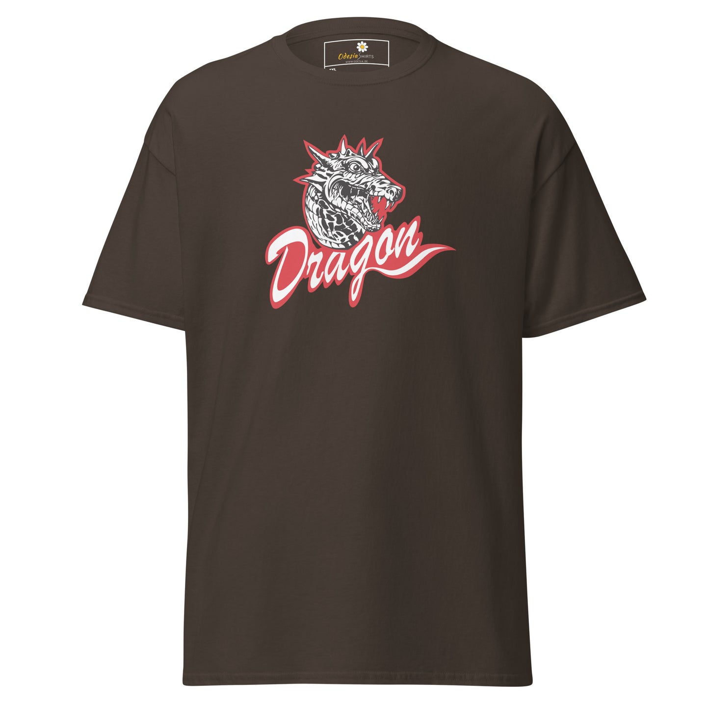 T-shirt classique unisexe - ANIMAUX DRAGON MYSTIQUE - GRAND