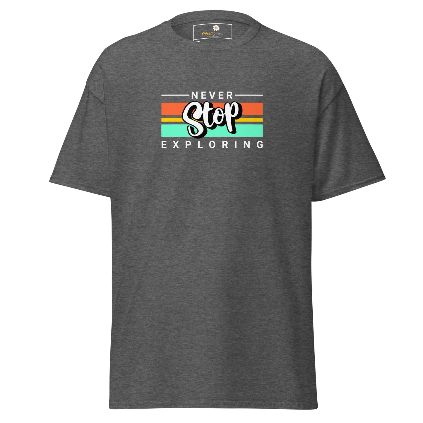 Unisex classic t-shirt - ADVENTURE NEVER STOP EXPLORING 2 - BIG