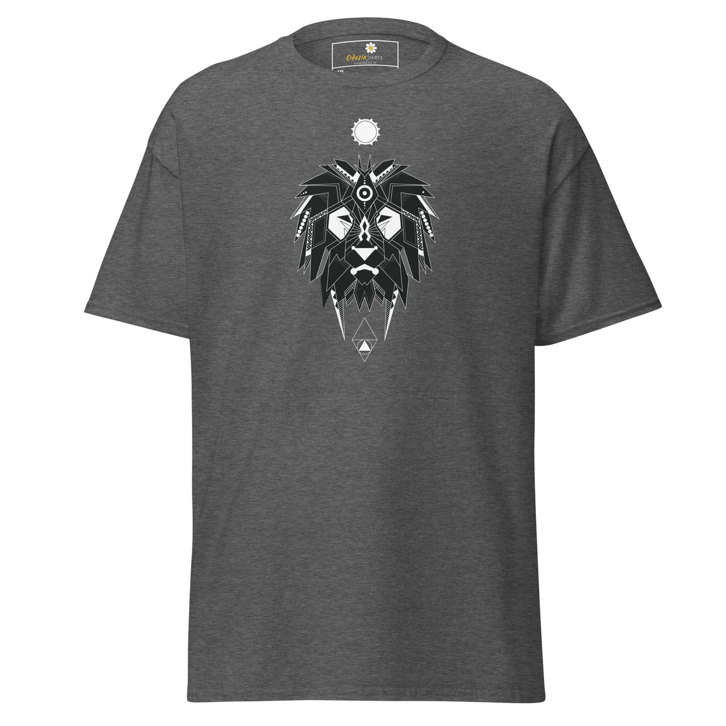 Unisex classic t-shirt - ABSTRACT MYSTIC LION HEAD - BIG
