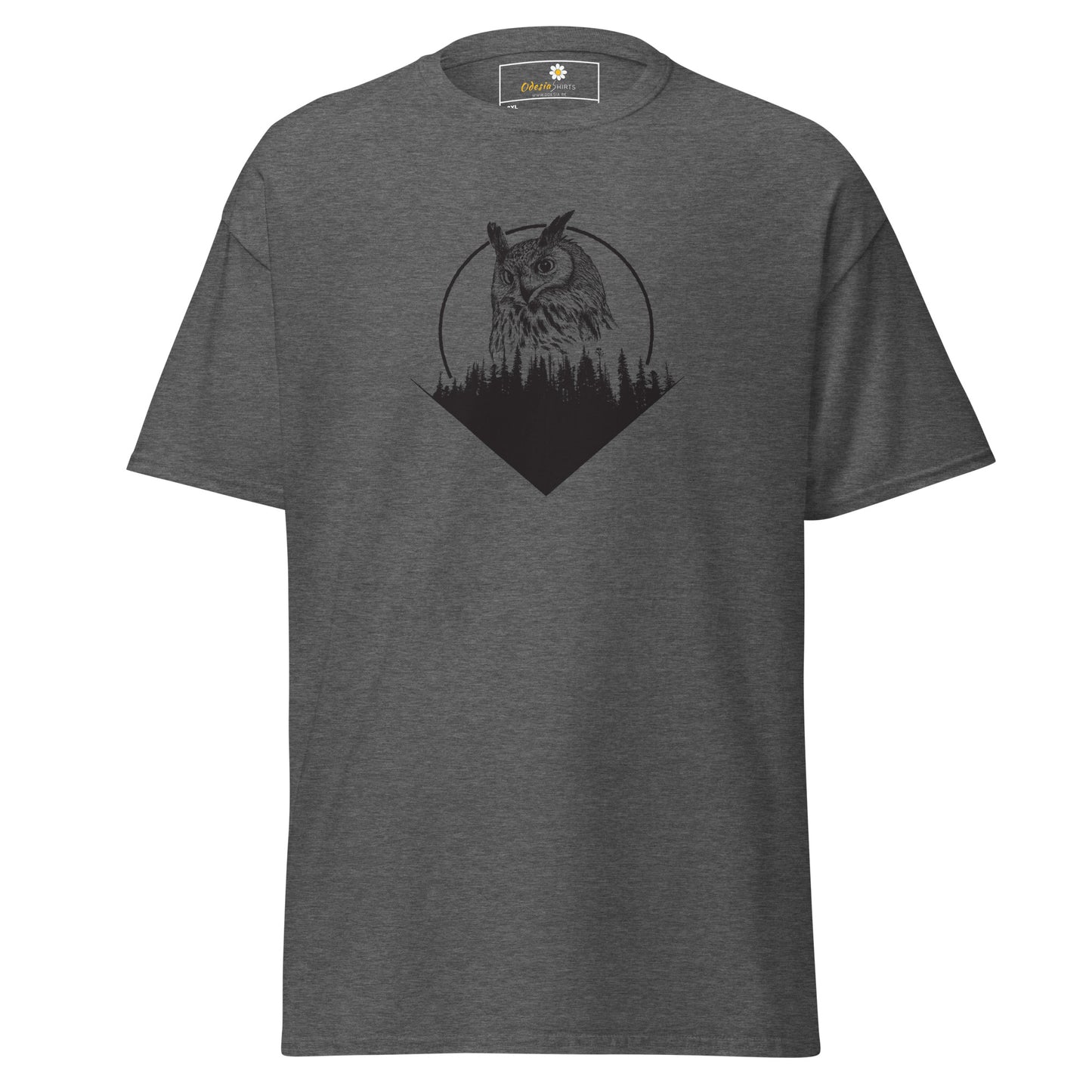 T-shirt classique unisexe - MYSTIC OWL BIRD - BIG