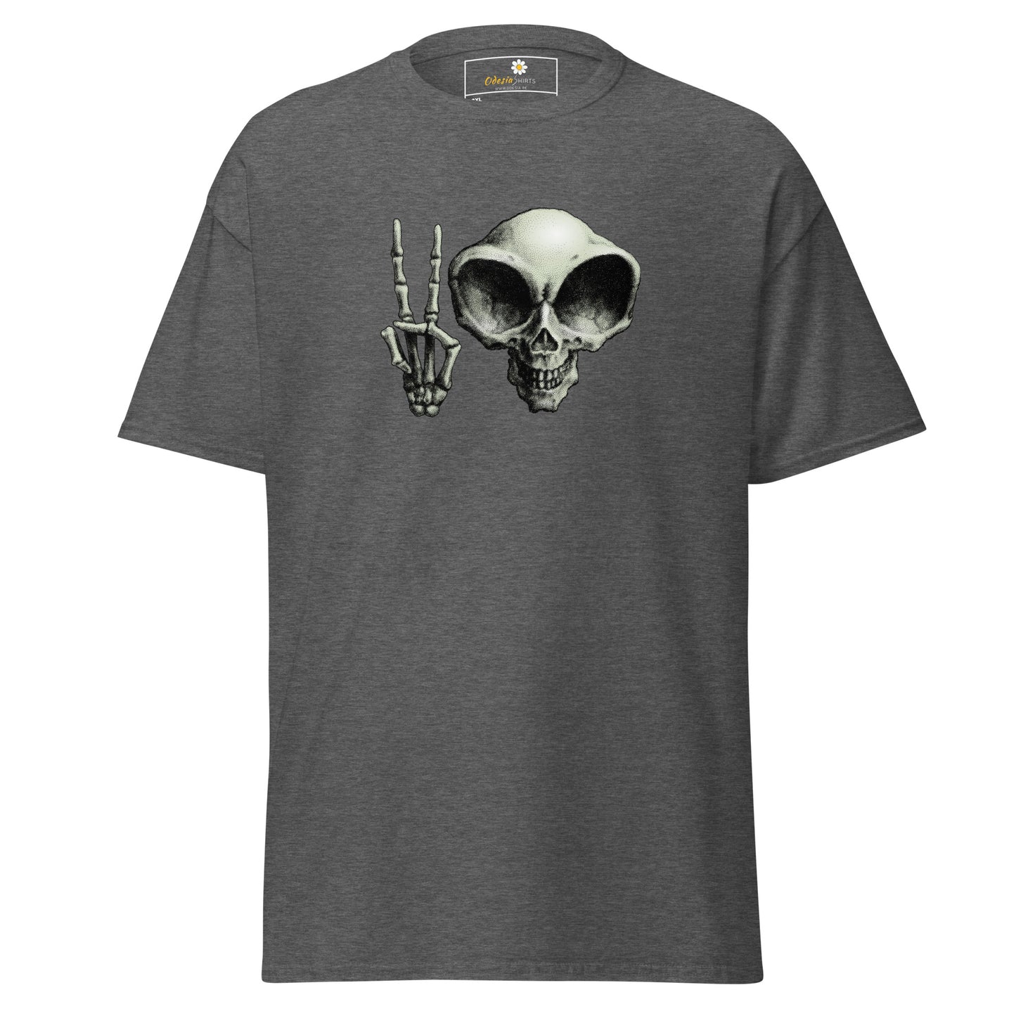 Unisex classic t-shirt - ALIEN PEACE - BIG