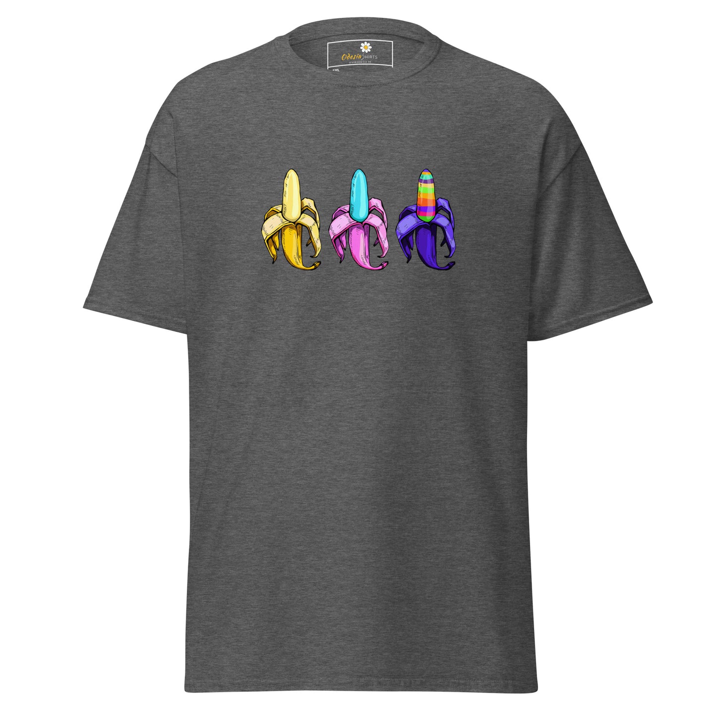 Unisex classic t-shirt - AMAZING THREE BANANAS - BIG