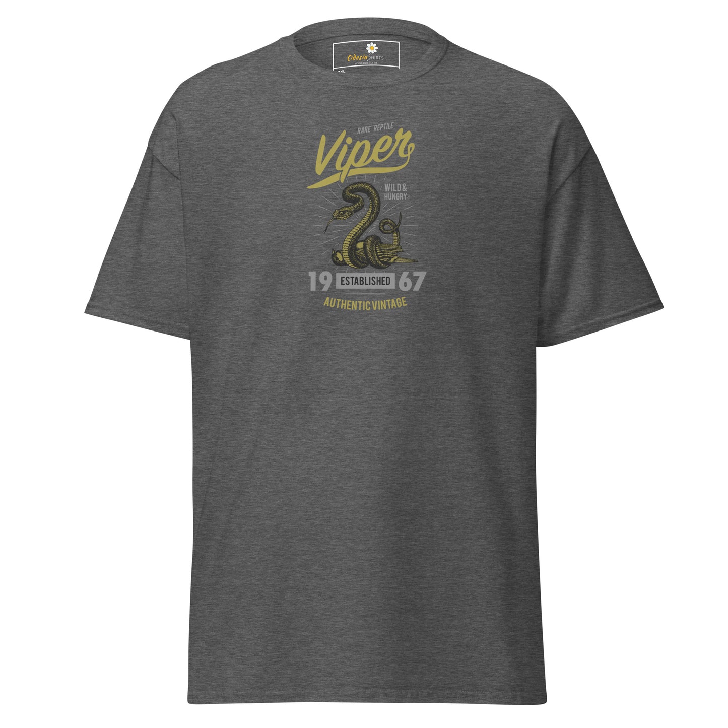 Unisex classic t-shirt - VINTAGE AUTHENTIC VIPER 1967 - BIG