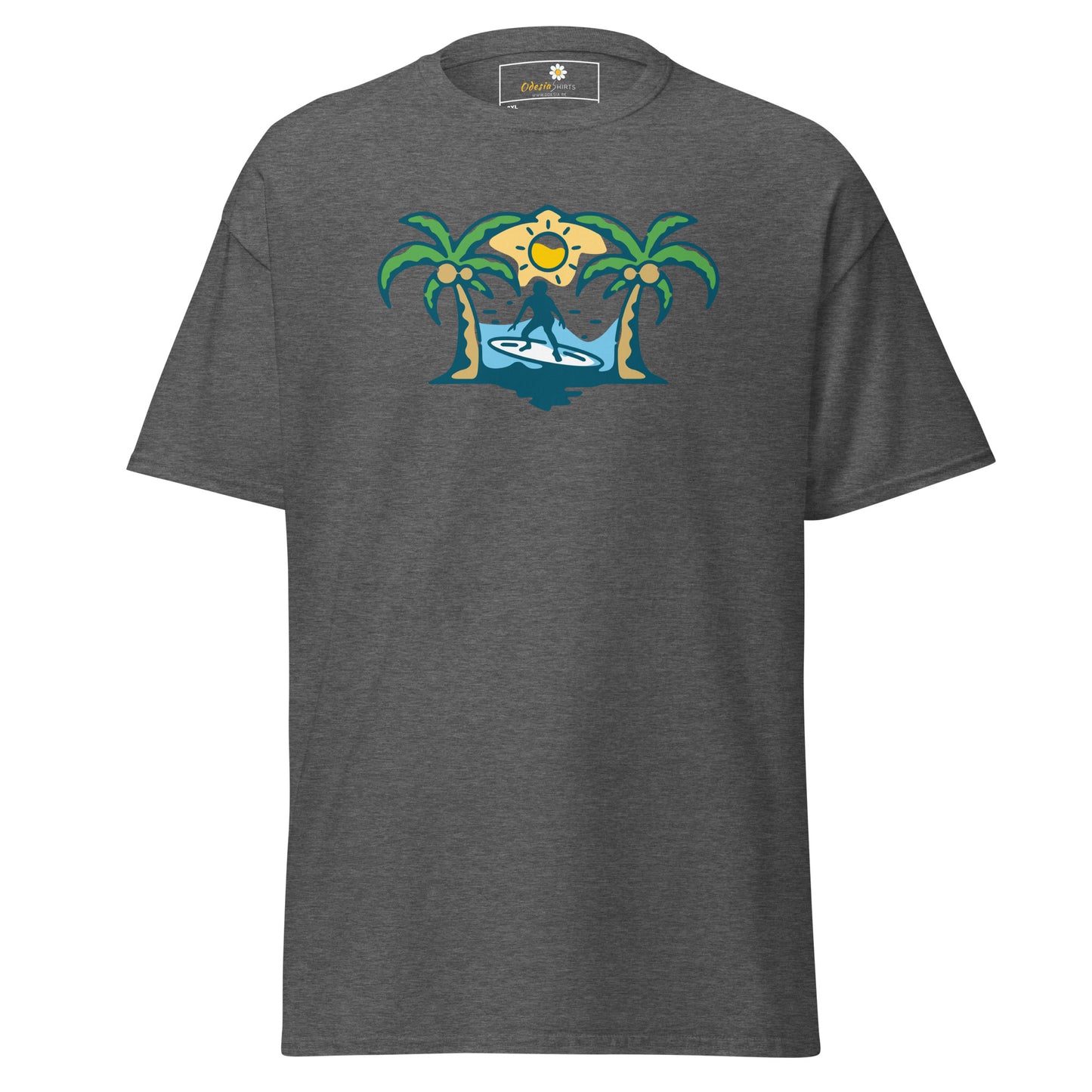 Unisex classic t-shirt - SUMMER ISLAND RELAX - BIG