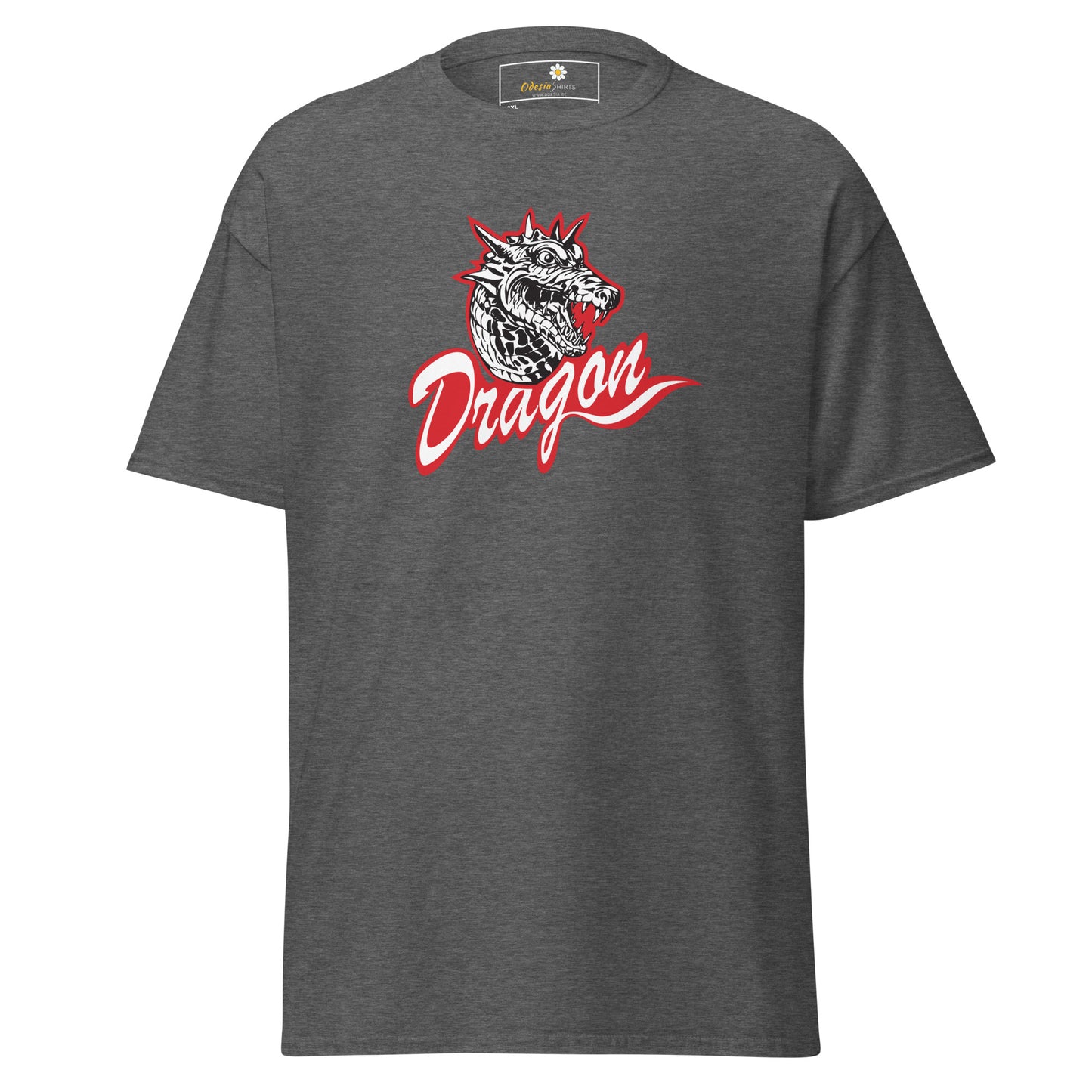 T-shirt classique unisexe - ANIMAUX DRAGON MYSTIQUE - GRAND