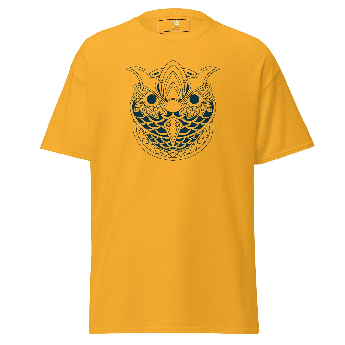 T-shirt classique pour homme - WILDLIFE OWL ABSTRACT - BIG