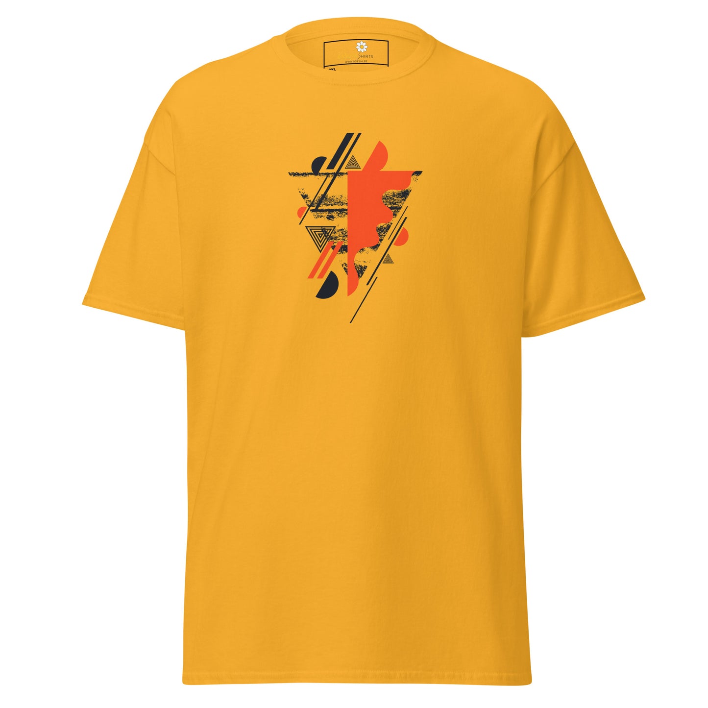 Unisex classic t-shirt - ABSTRACT SHAPES AND COLORS - BIG