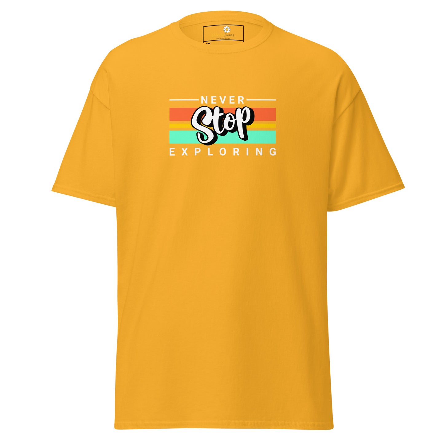 Unisex classic t-shirt - ADVENTURE NEVER STOP EXPLORING 2 - BIG