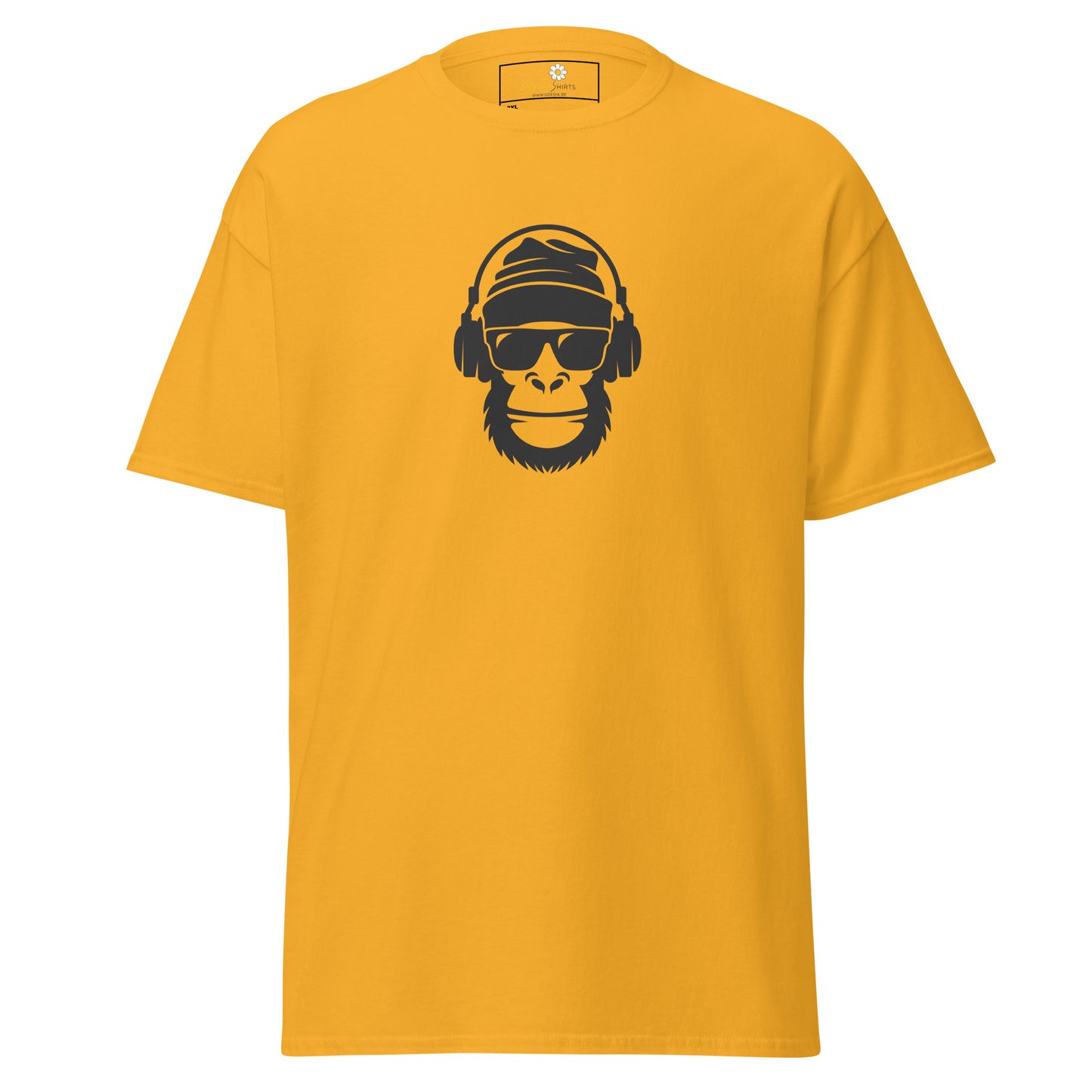 Unisex classic t-shirt - WILDLIFE MONKEY FACE - BIG