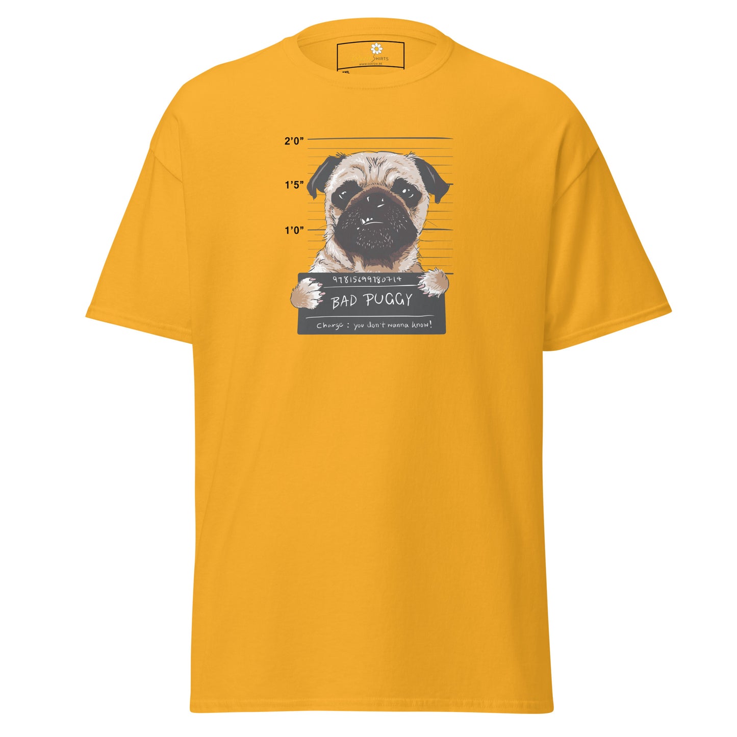 Unisex classic t-shirt - ANIMALS BAD PUPPY JAIL - BIG