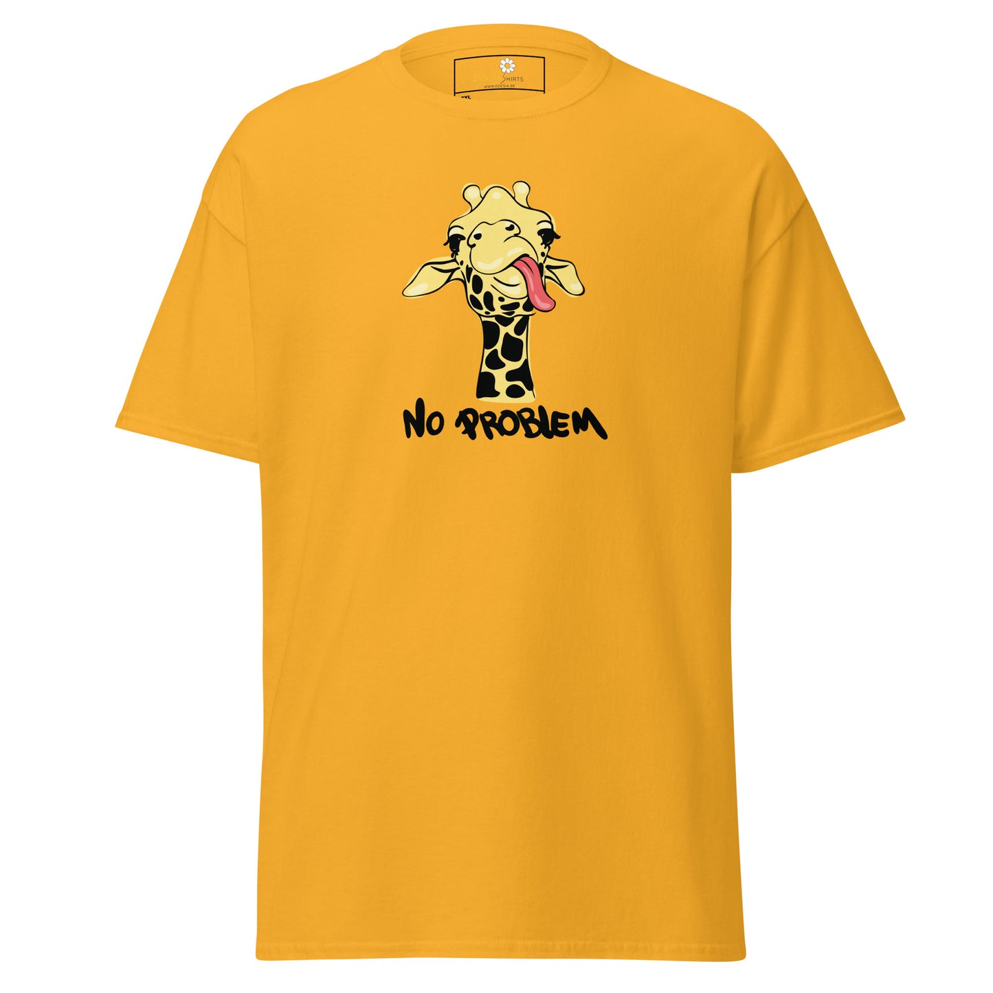 Unisex klassiek t-shirt - FUN GIRAF GEEN PROBLEEM - GROOT