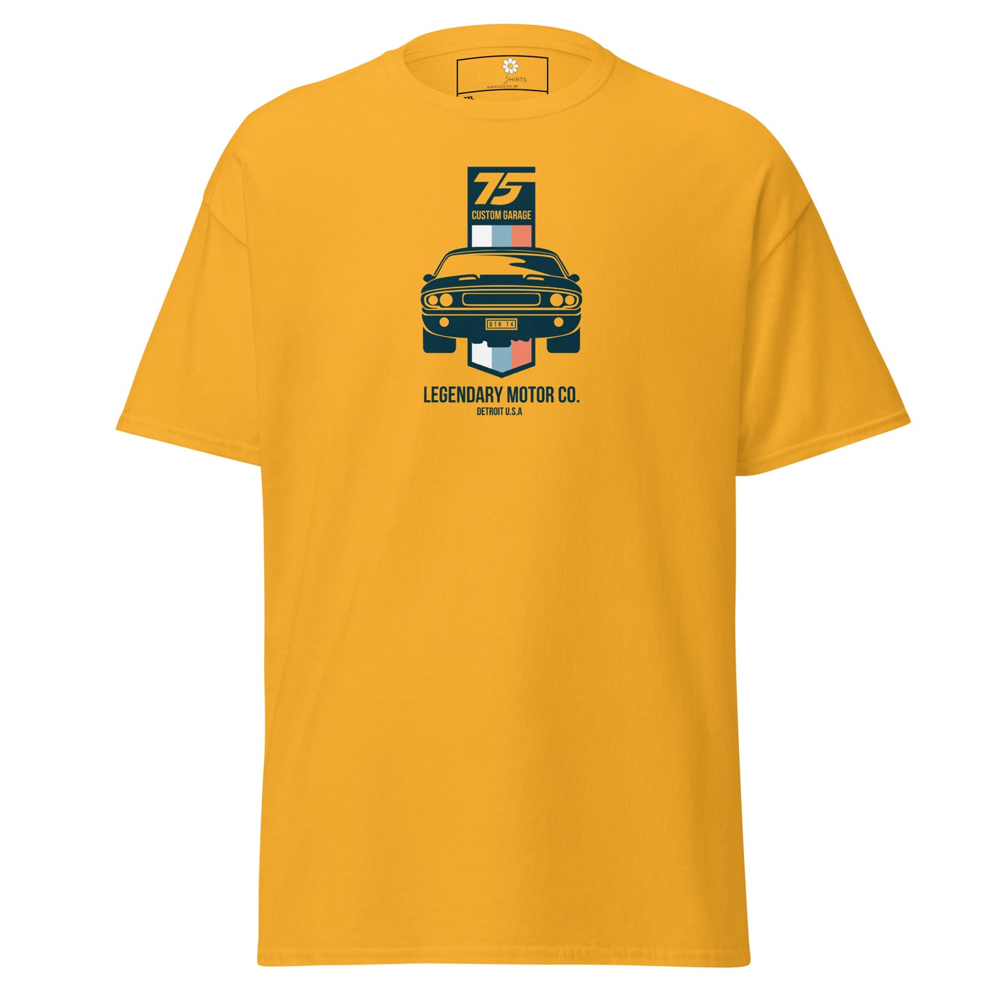 T-shirt classique unisexe - VINTAGE LEGENDARY MOTOR CARS - GRAND