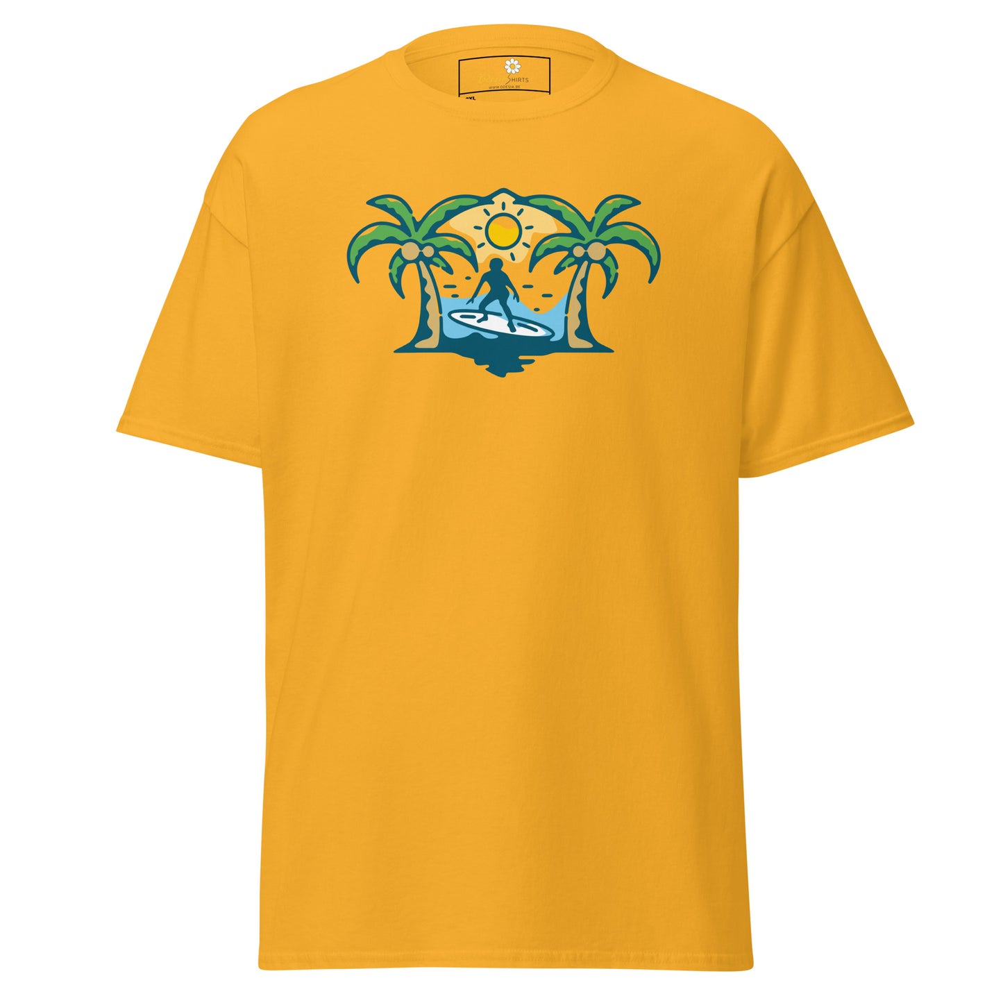 Unisex classic t-shirt - SUMMER ISLAND RELAX - BIG
