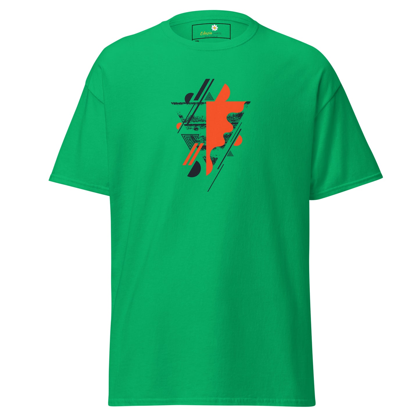 Unisex classic t-shirt - ABSTRACT SHAPES AND COLORS - BIG