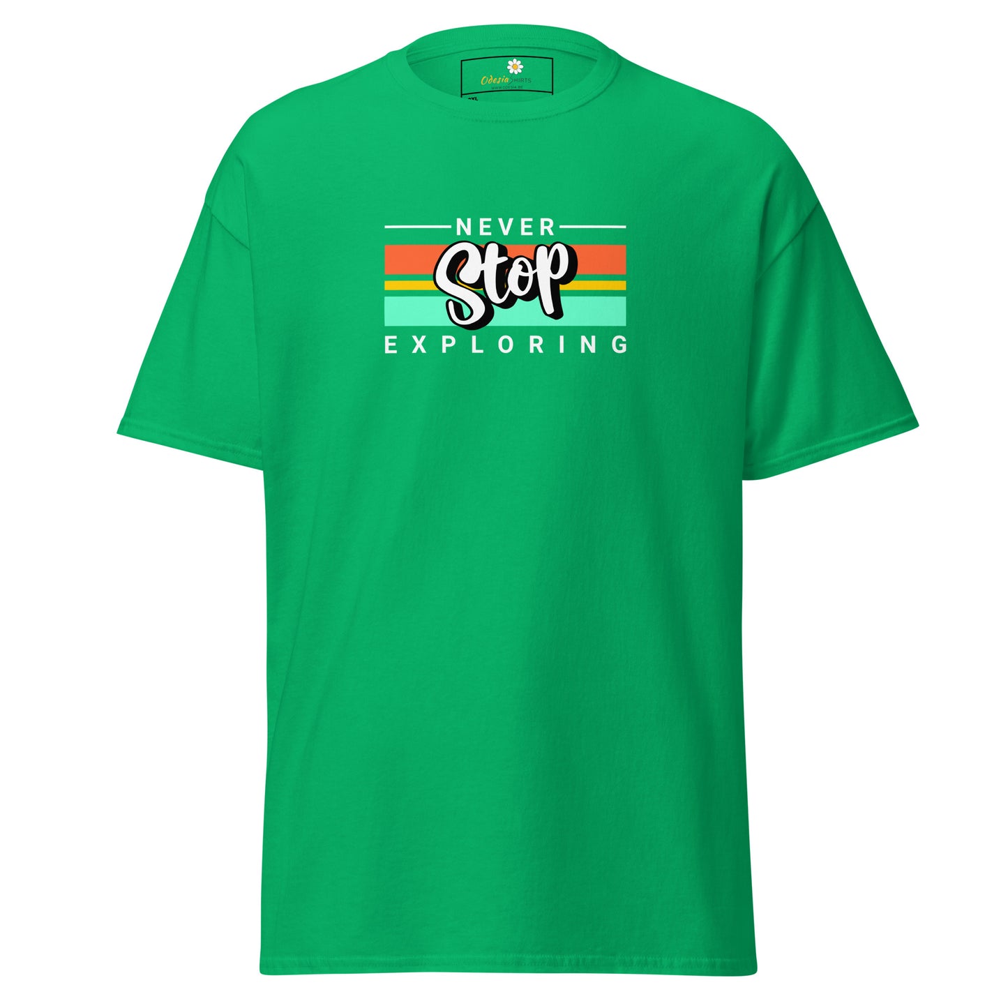 Unisex classic t-shirt - ADVENTURE NEVER STOP EXPLORING 2 - BIG