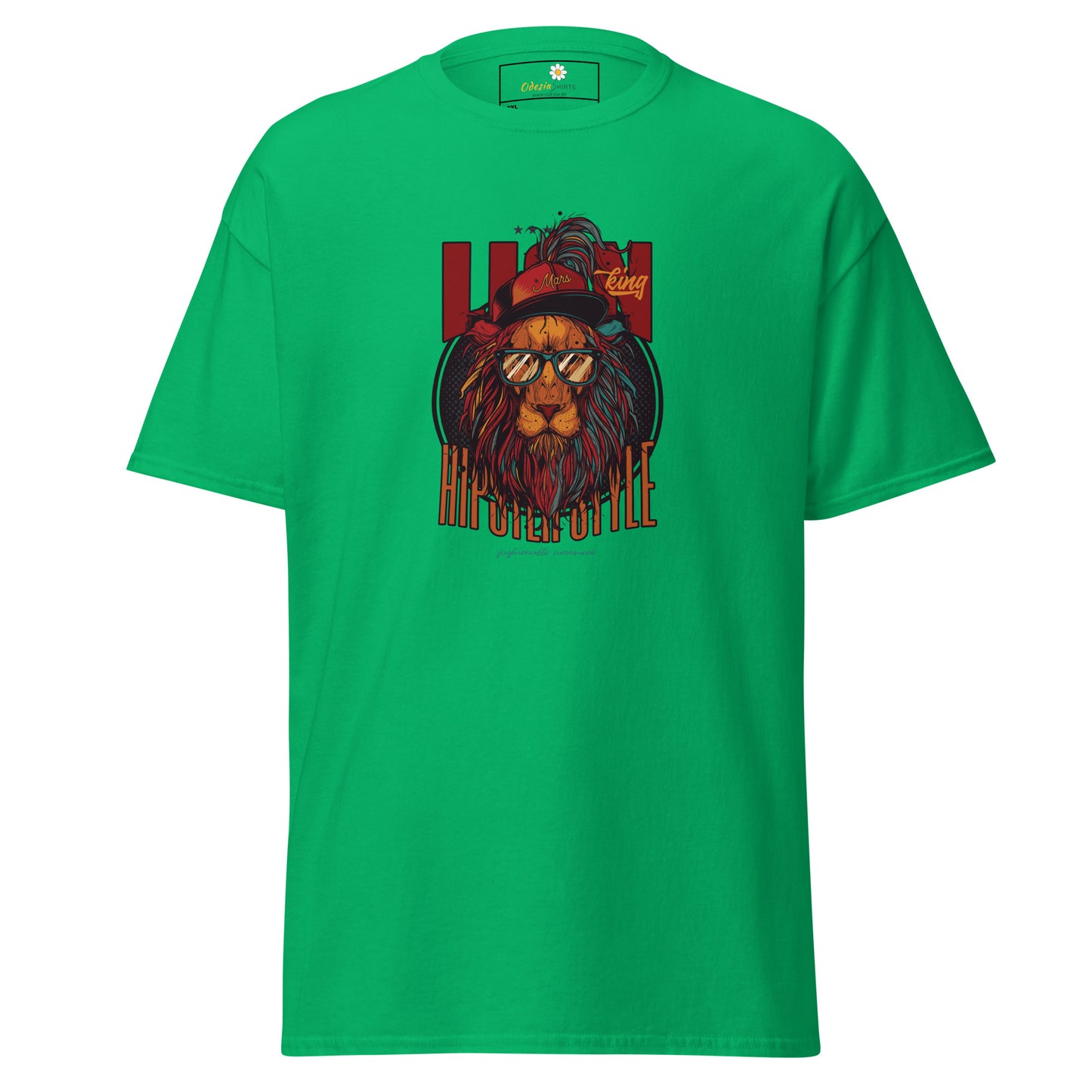 T-shirt classique unisexe - ANIMAUX LION - GRAND