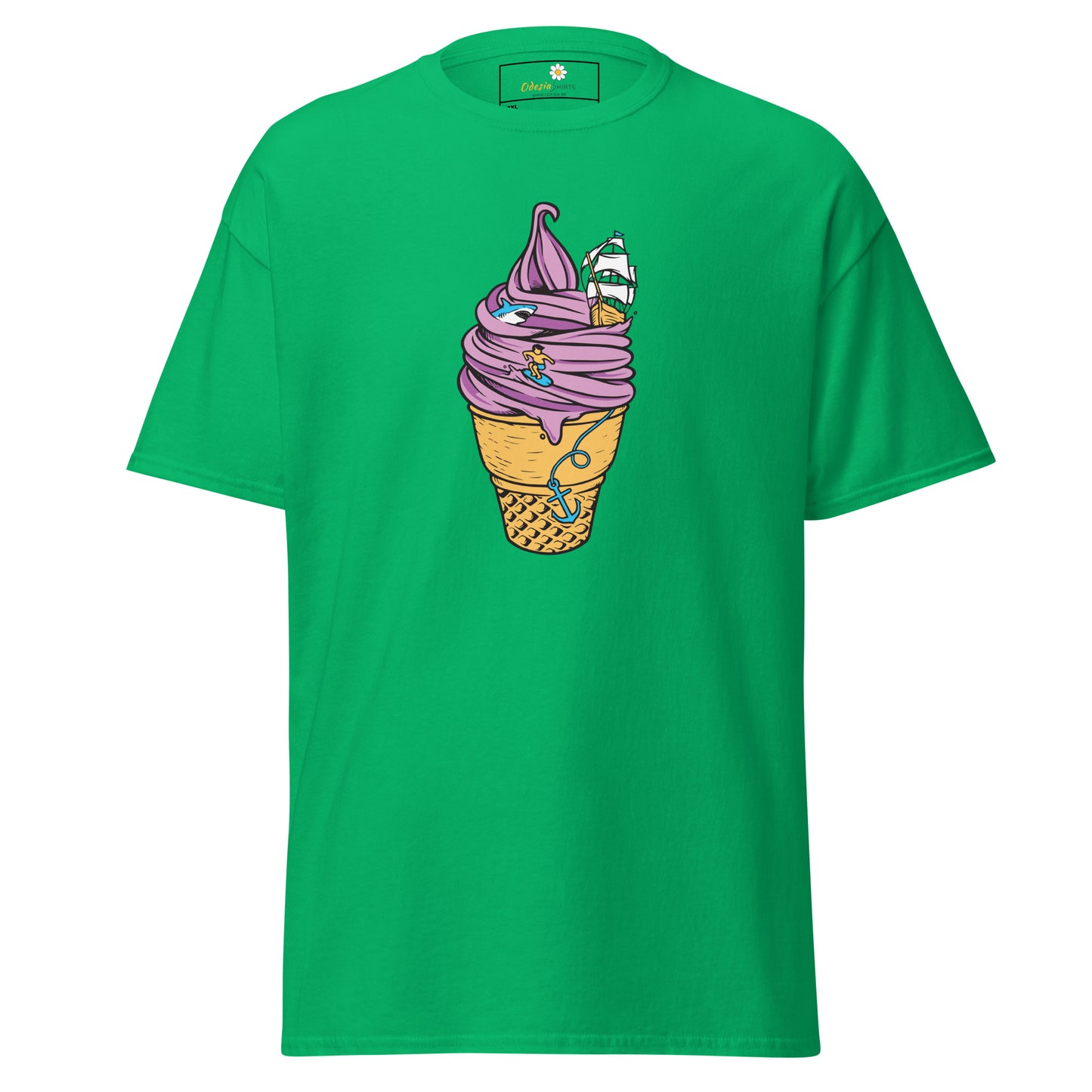 Unisex classic t-shirt - FUN SAILING ICE CREAM - BIG