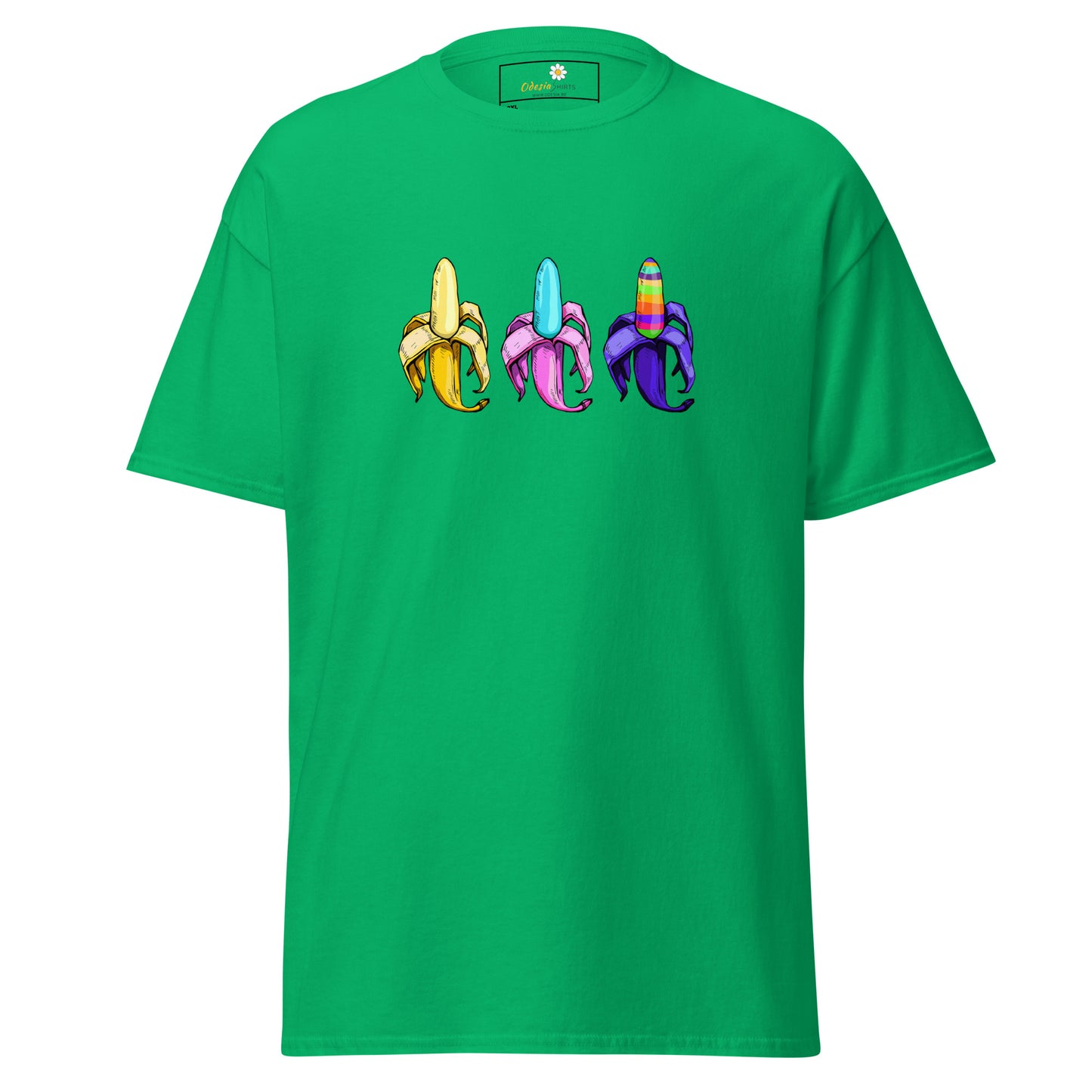 Unisex classic t-shirt - AMAZING THREE BANANAS - BIG