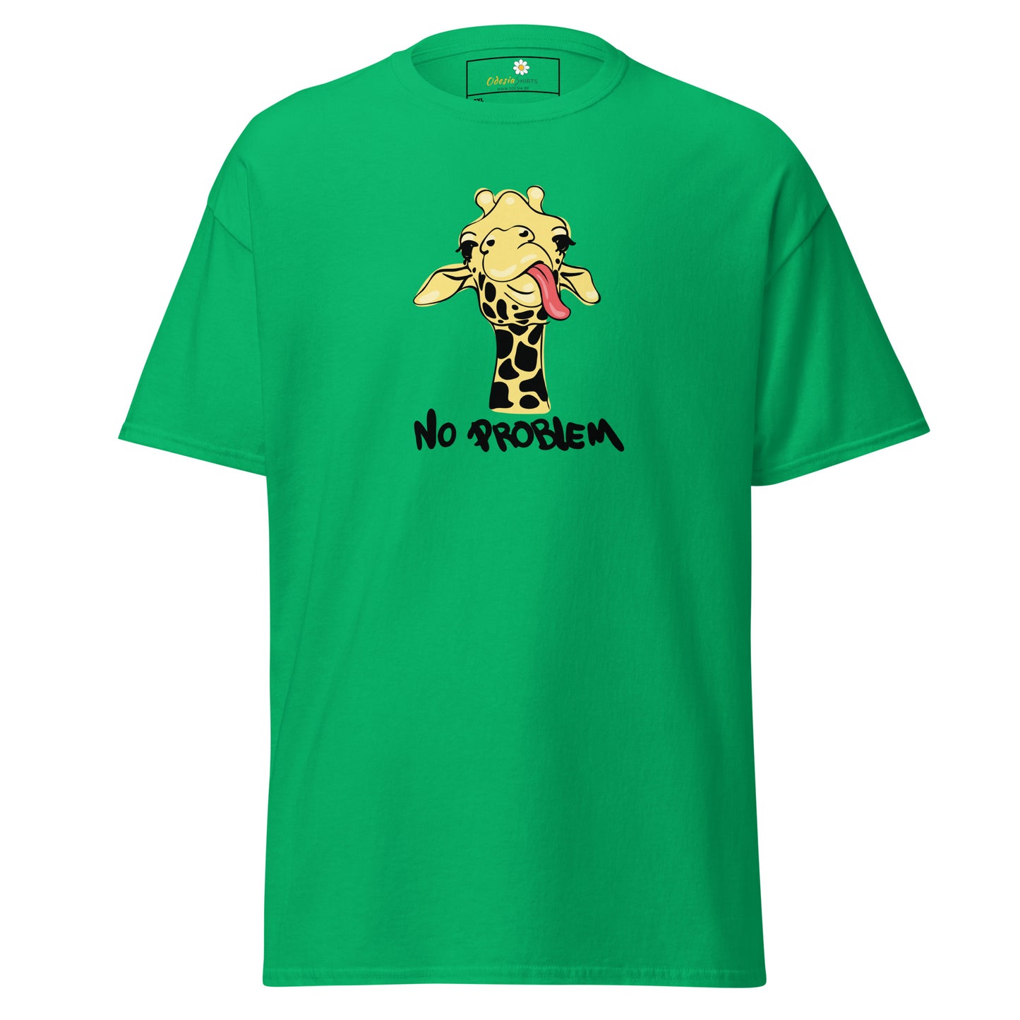 Unisex klassiek t-shirt - FUN GIRAF GEEN PROBLEEM - GROOT