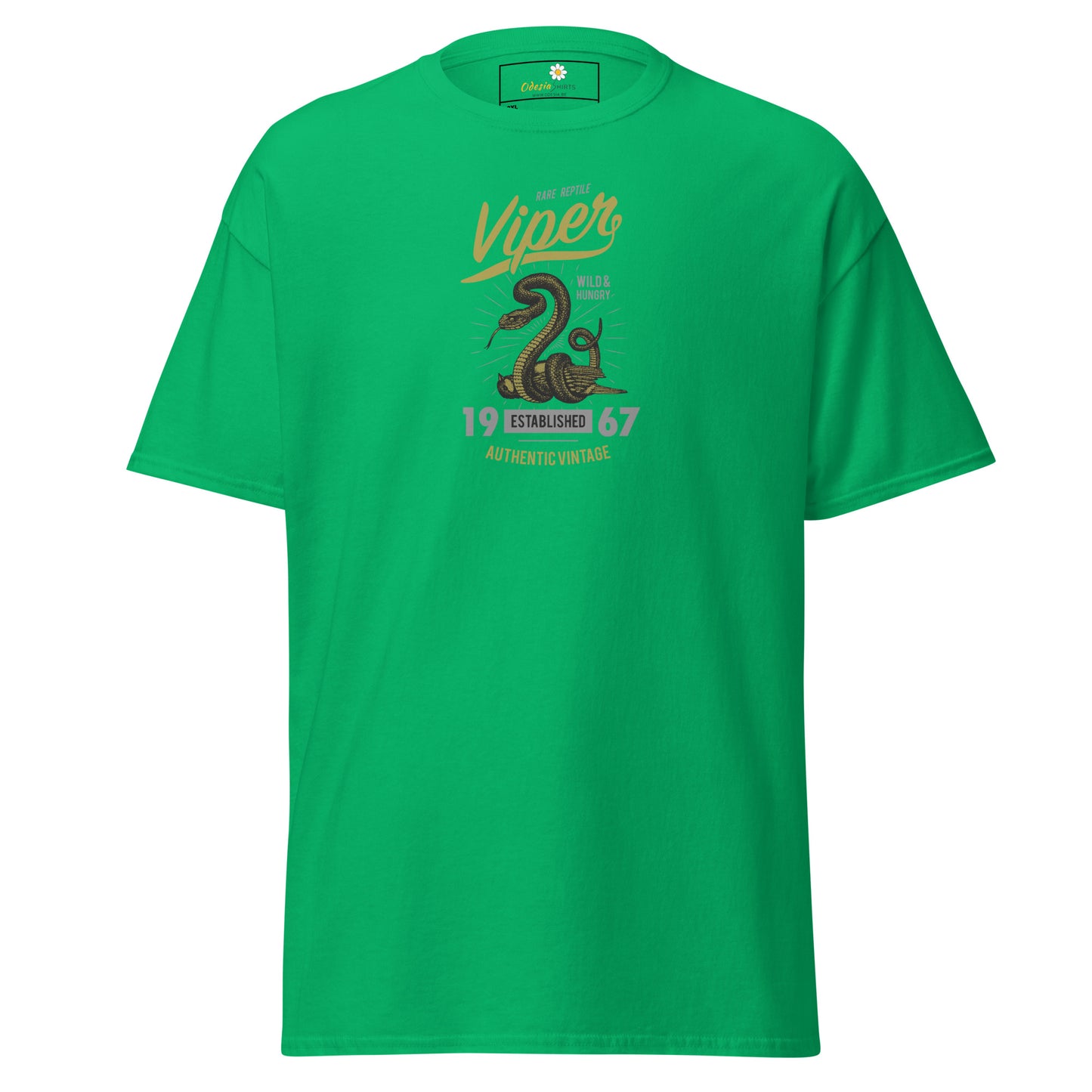 Unisex classic t-shirt - VINTAGE AUTHENTIC VIPER 1967 - BIG