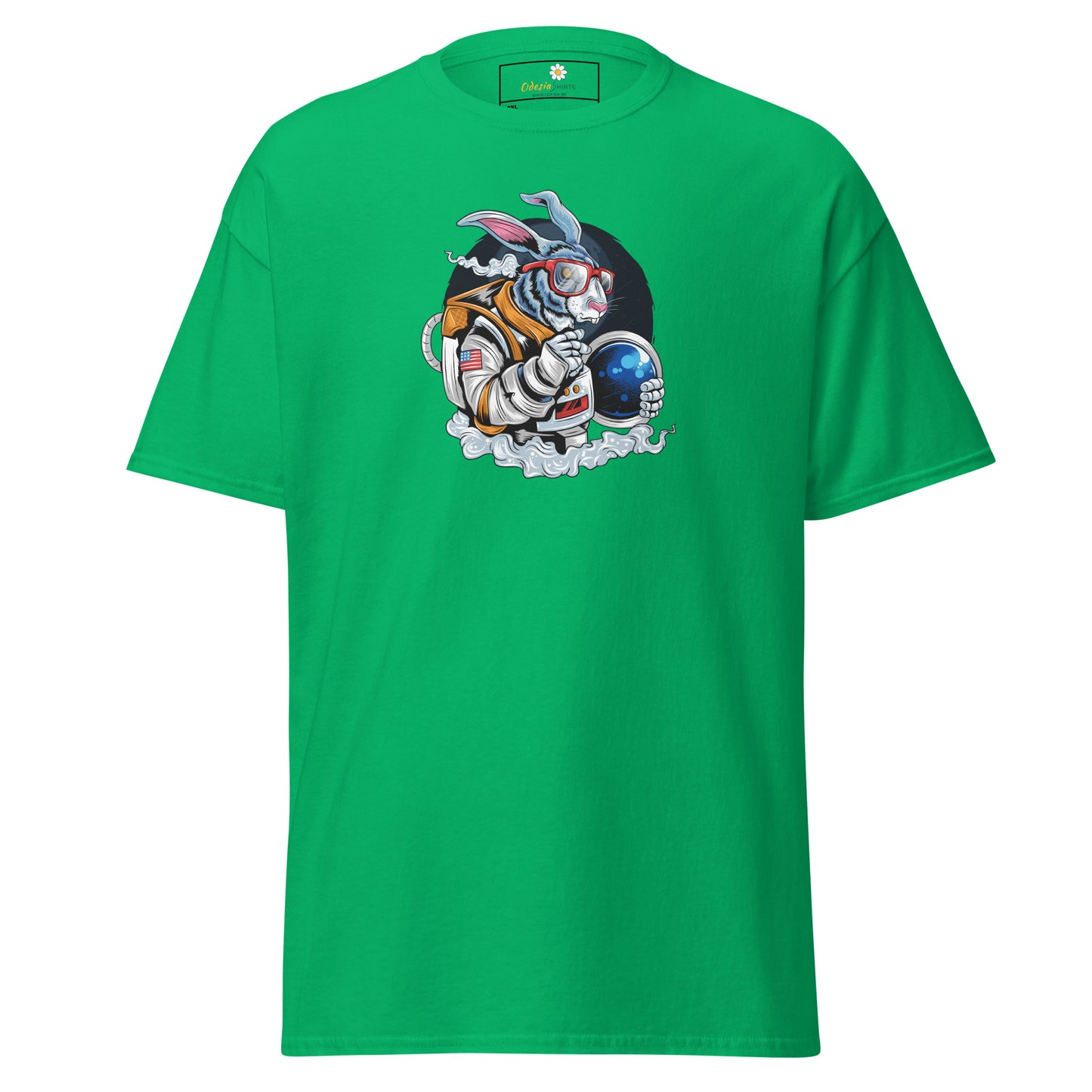 Unisex classic t-shirt - ASTRONAUT RABBIT - BIG