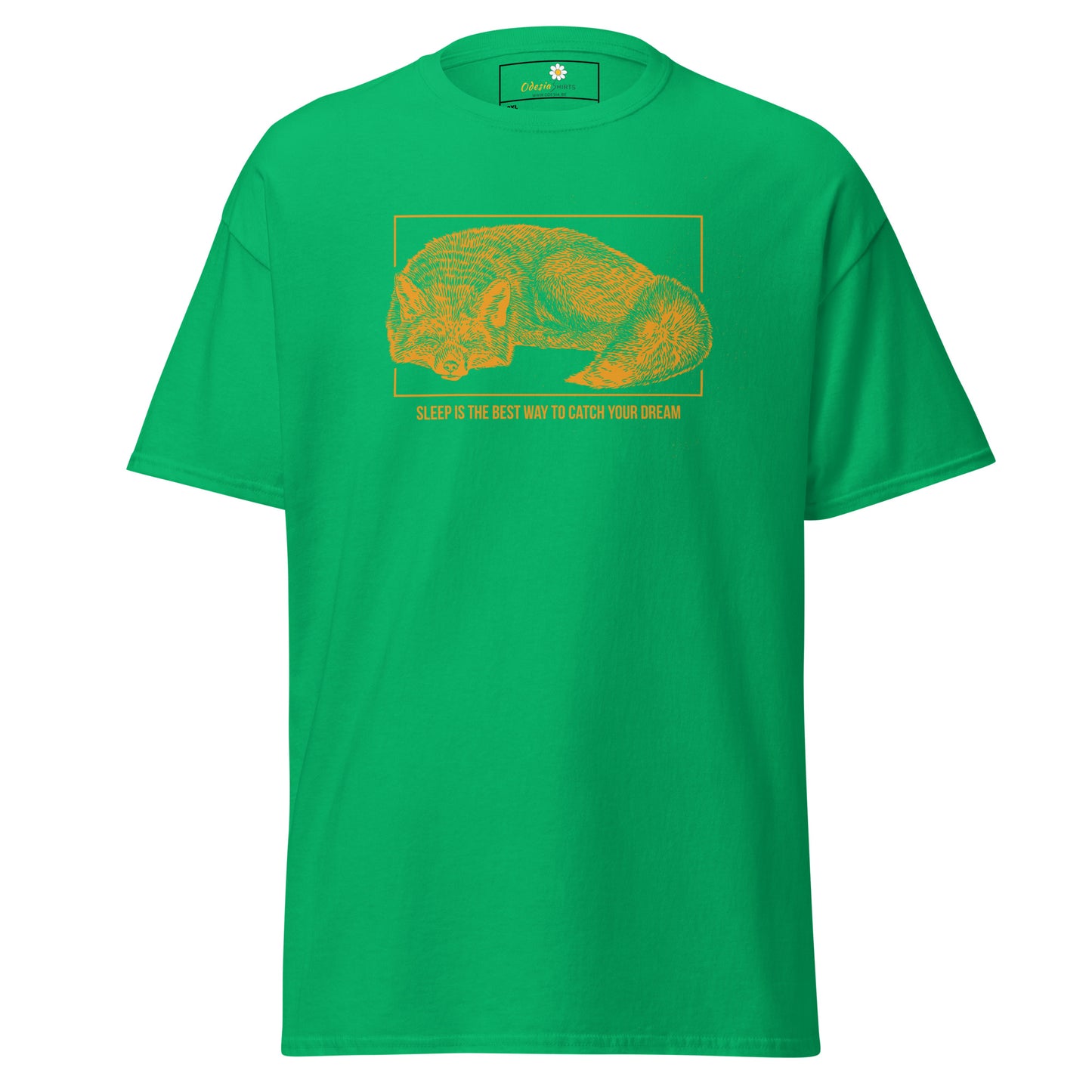 T-shirt classique unisexe - ANIMAUX RENARD DORMEZ DE LA MEILLEURE FAÇON DE RÊVER - GRAND
